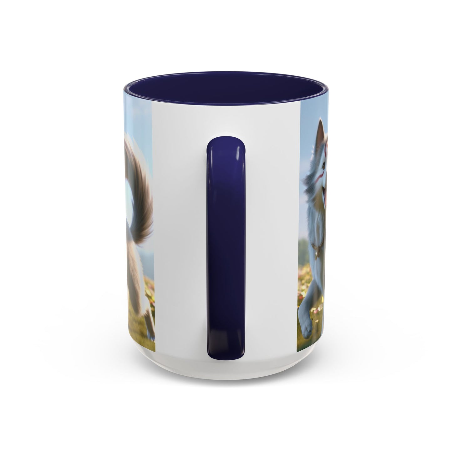Cadabomb Okami Accent Coffee Mug - Perfect Gift for Dog Lovers