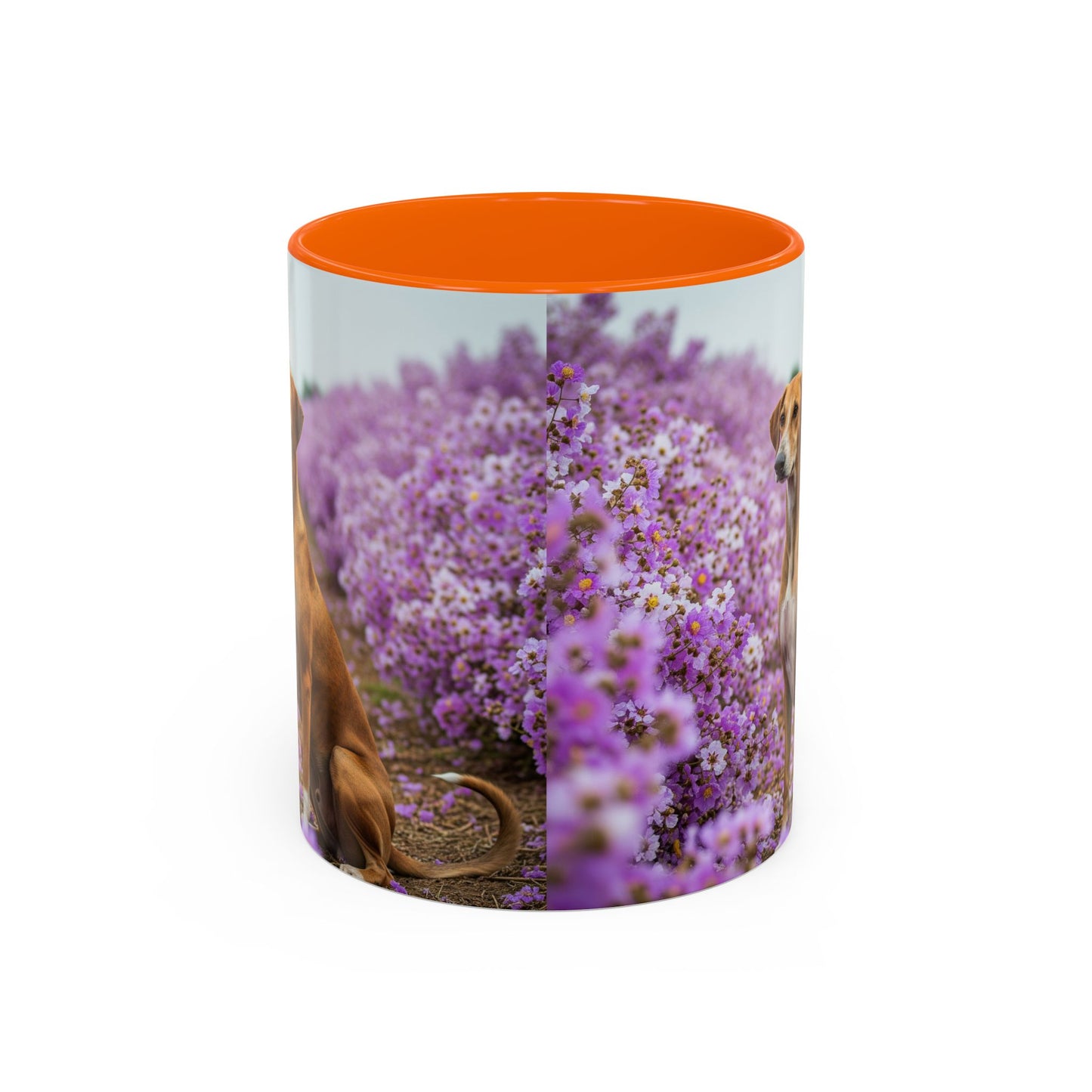 Banjara Hound Accent Coffee Mug - Perfect Gift for Dog Lovers