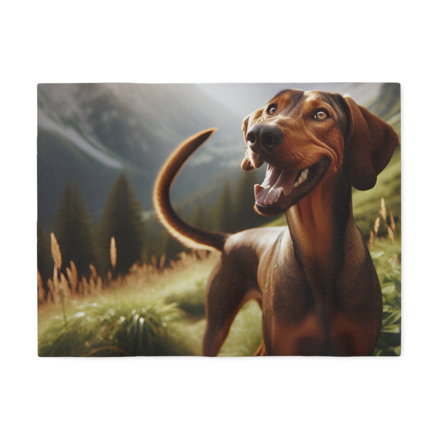 Bavarian Mountain Scent Hound Sweatshirt Blanket