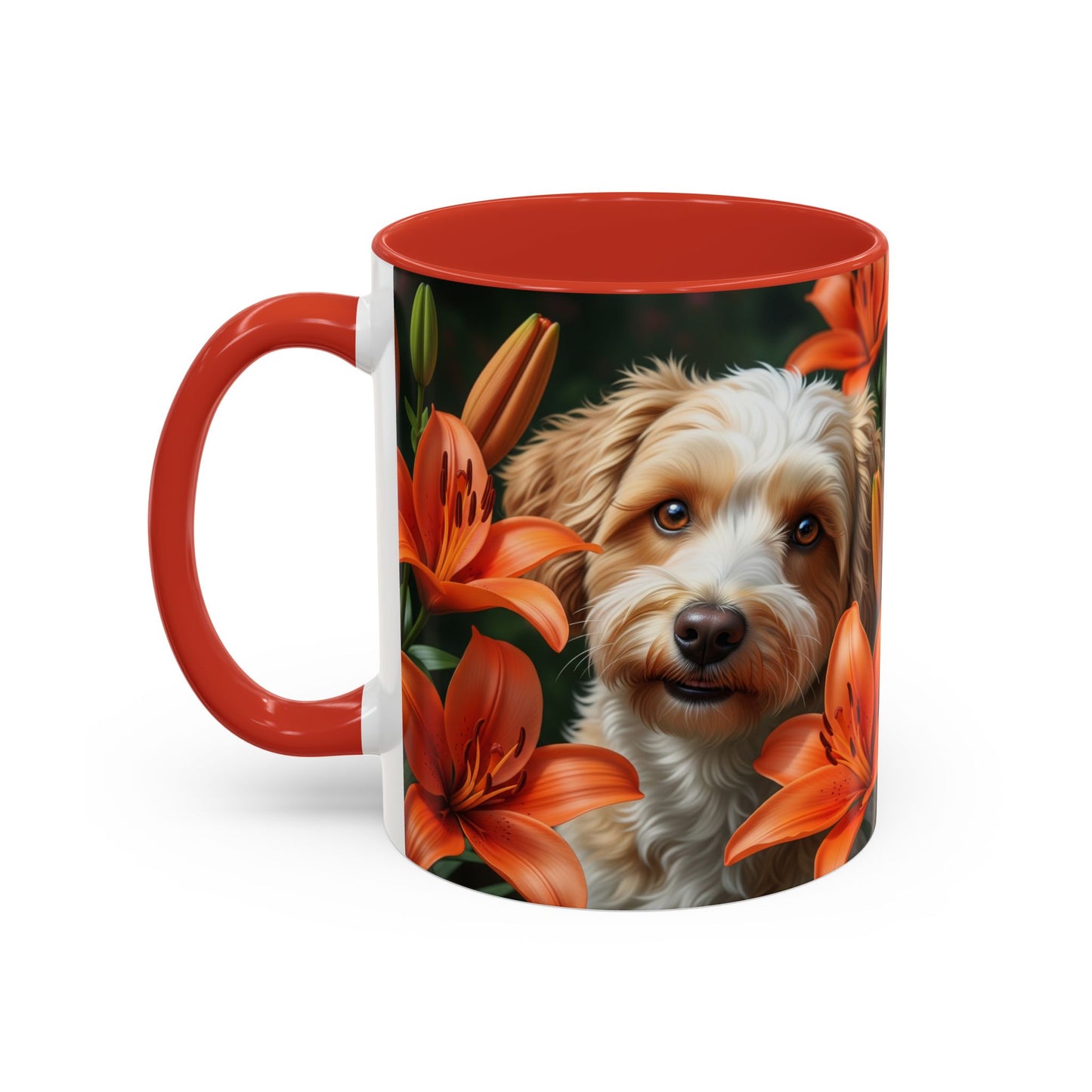 Schnoodle Accent Coffee Mug - Perfect Gift for Dog Lovers