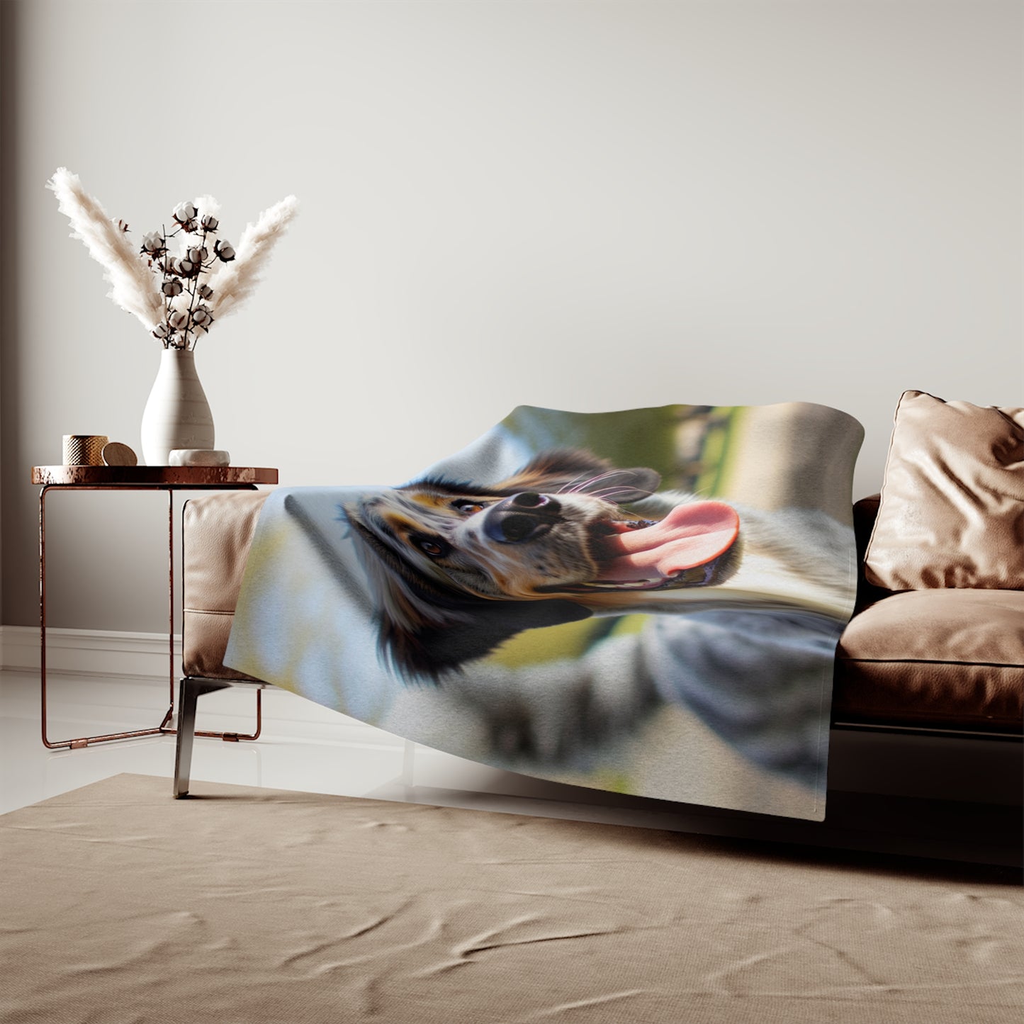 Braque Francais Pyrenean Sweatshirt Blanket