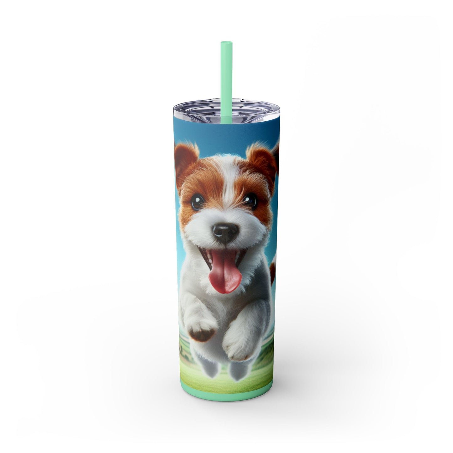 Russell Terrier Tumbler with Straw, 20oz