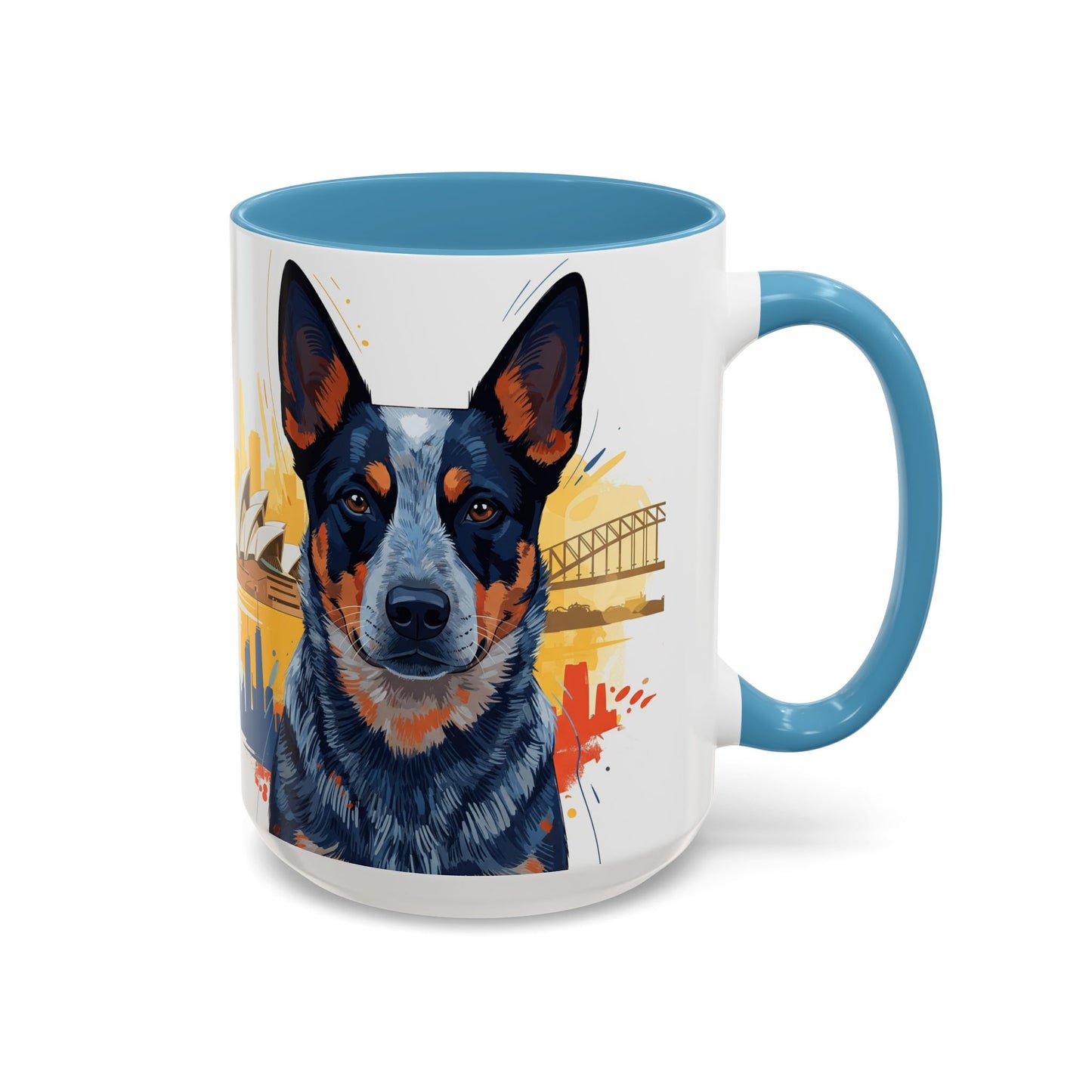 Australian Cattle Dog Accent Coffee Mug - Perfect Gift for Dog Lovers