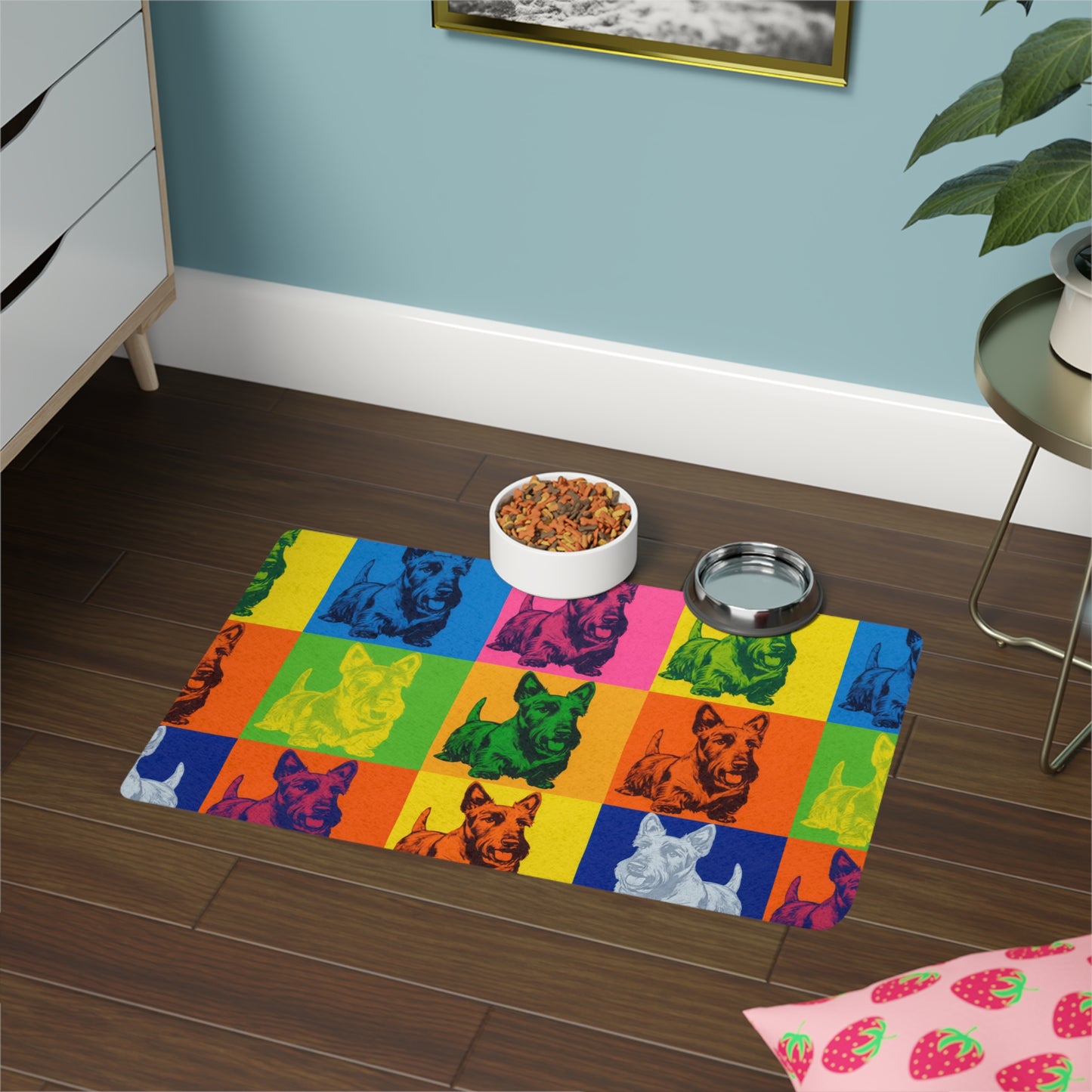 Pet Food Mat (12x18) - Scottish Terrier