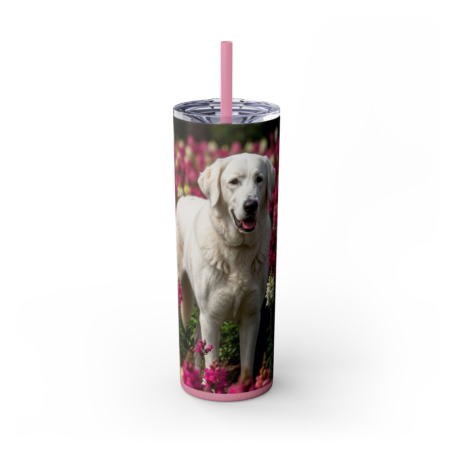 Estrela Mountain Dog Tumbler with Straw, 20oz