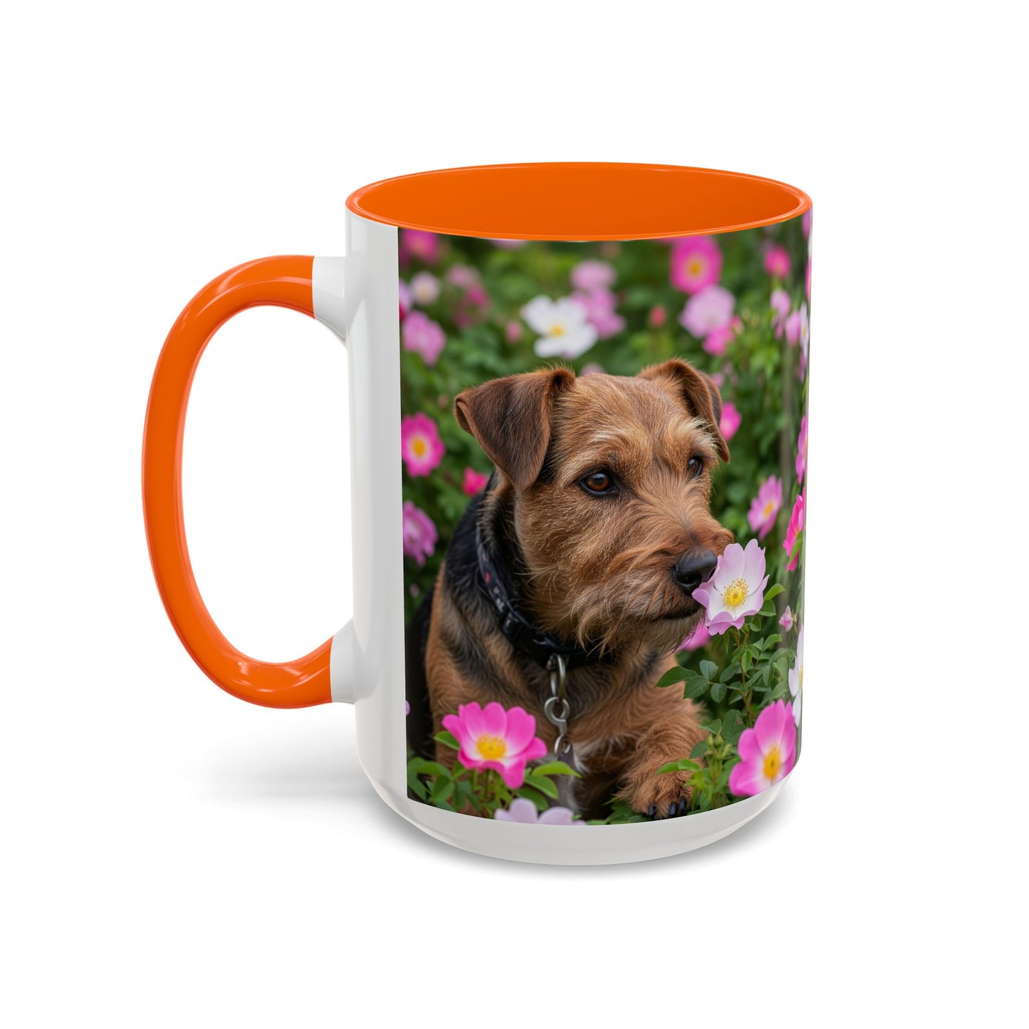 Teddy Roosevelt Terrier Accent Coffee Mug - Perfect Gift for Dog Lovers