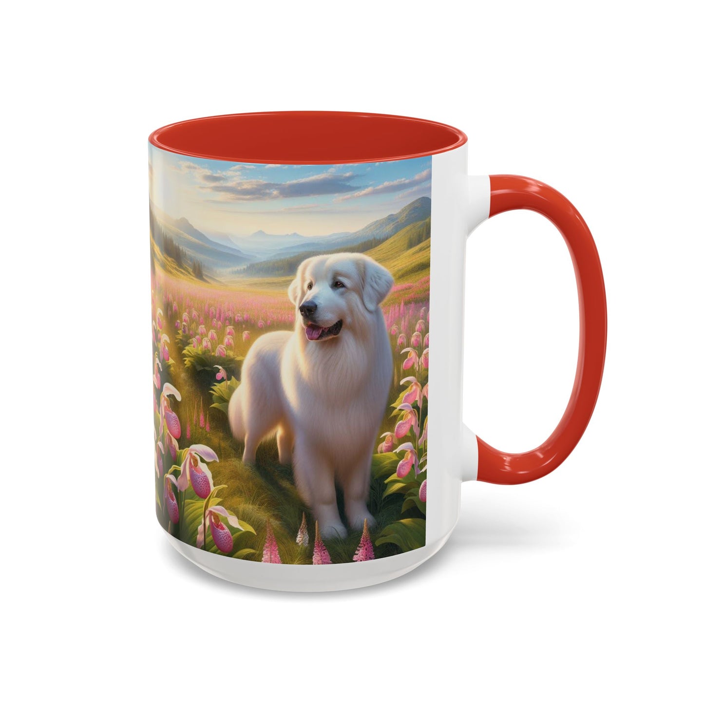 Great Pyrenees Accent Coffee Mug - Perfect Gift for Dog Lovers