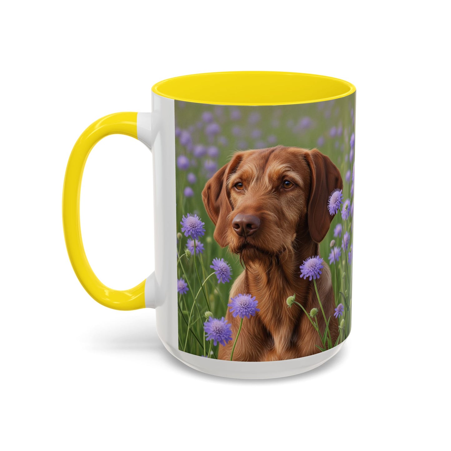 Hungarian Wirehaired Vizsla Accent Coffee Mug - Perfect Gift for Dog Lovers