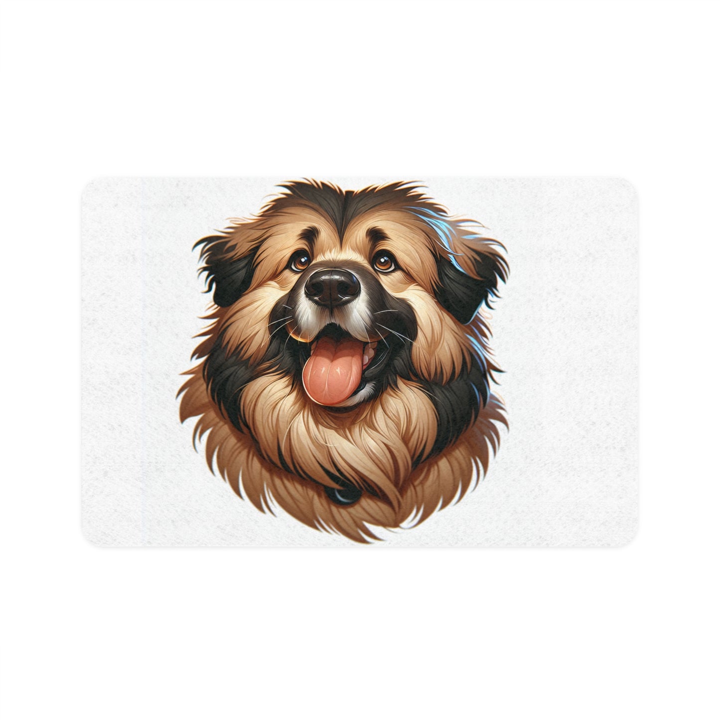 Pet Food Mat (12x18) - Caucasian Shepherd Dog