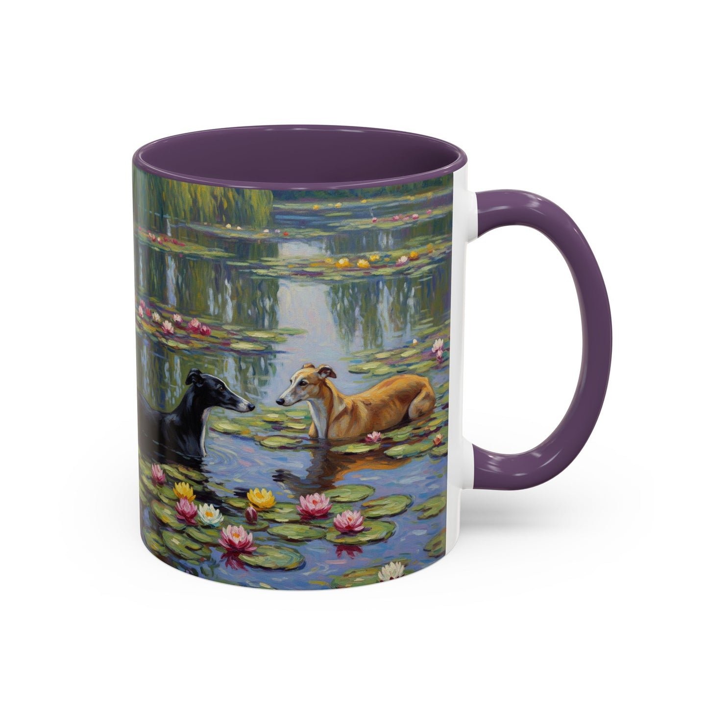 Greyhound Accent Coffee Mug - Perfect Gift for Dog Lovers