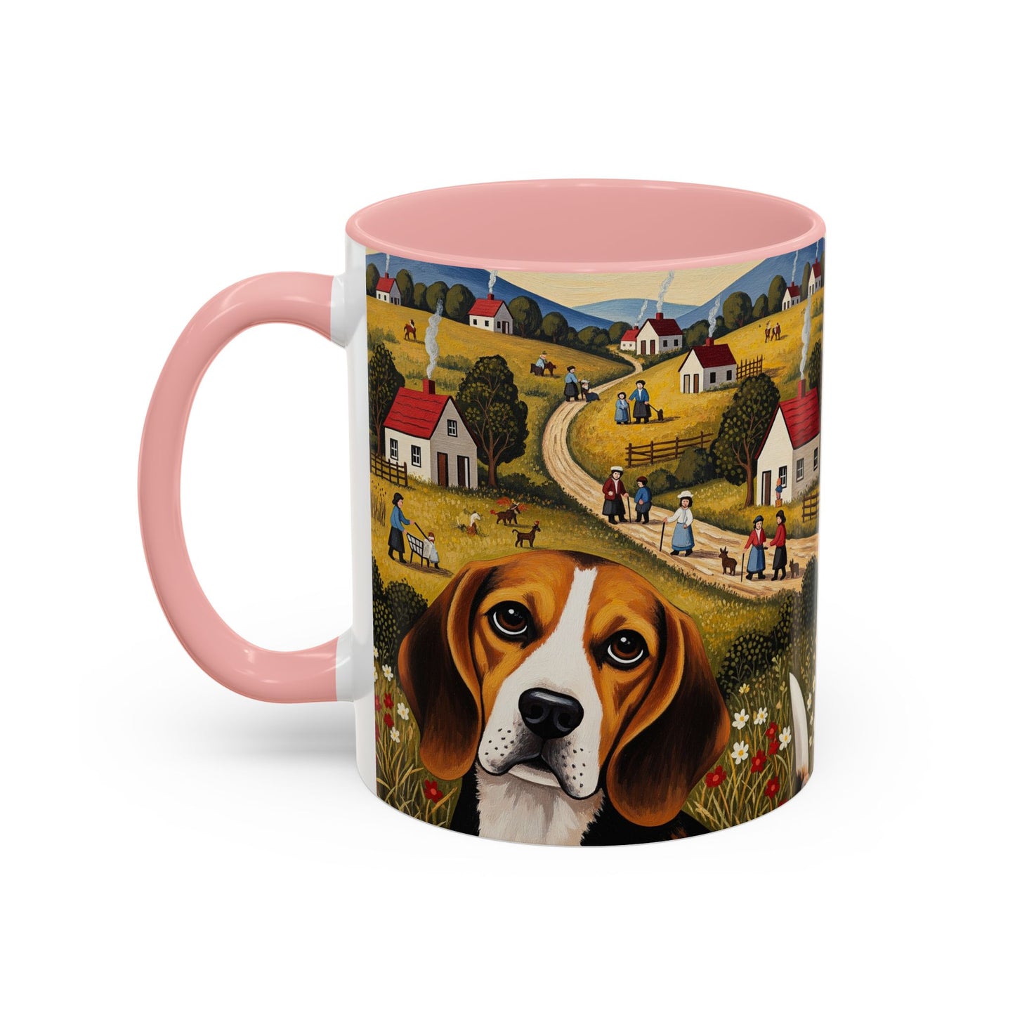 Beagle Accent Coffee Mug - Perfect Gift for Dog Lovers