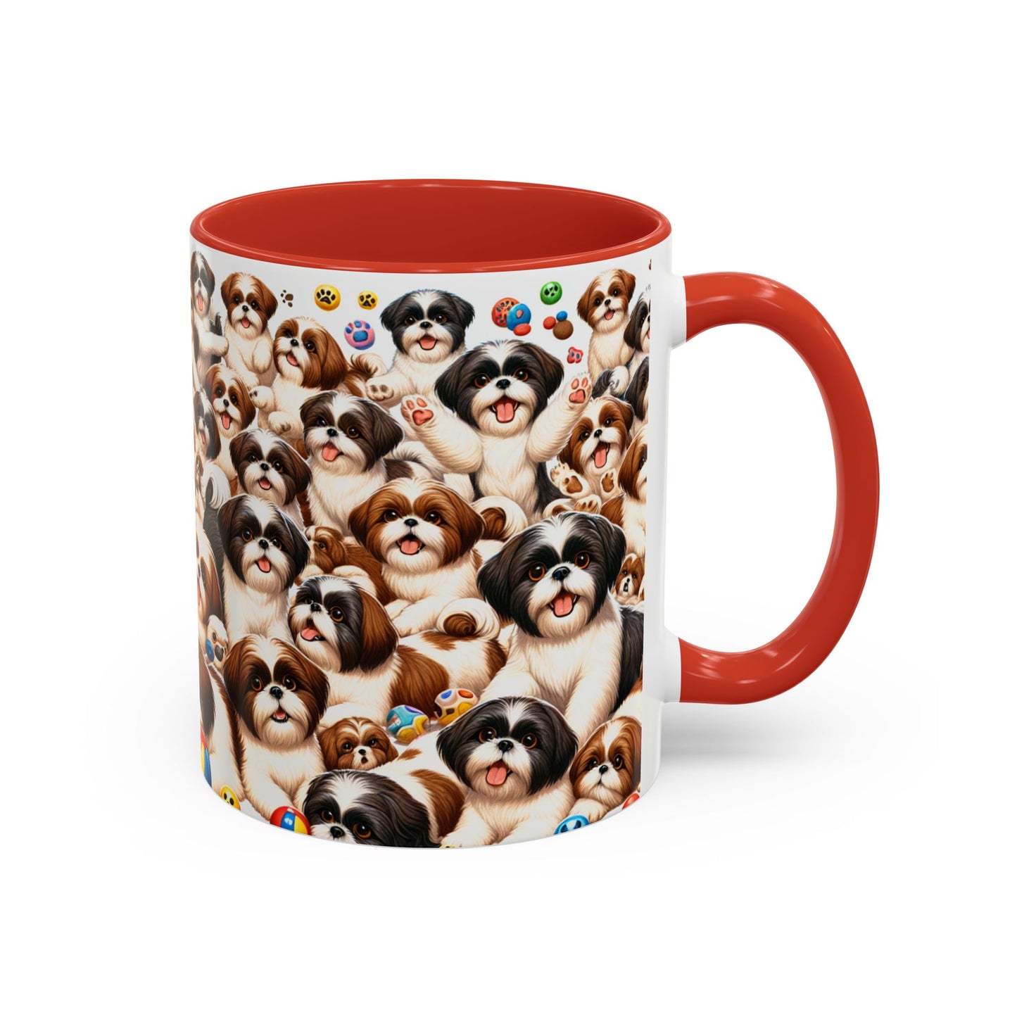 Shih Tzu Accent Coffee Mug - Perfect Gift for Dog Lovers