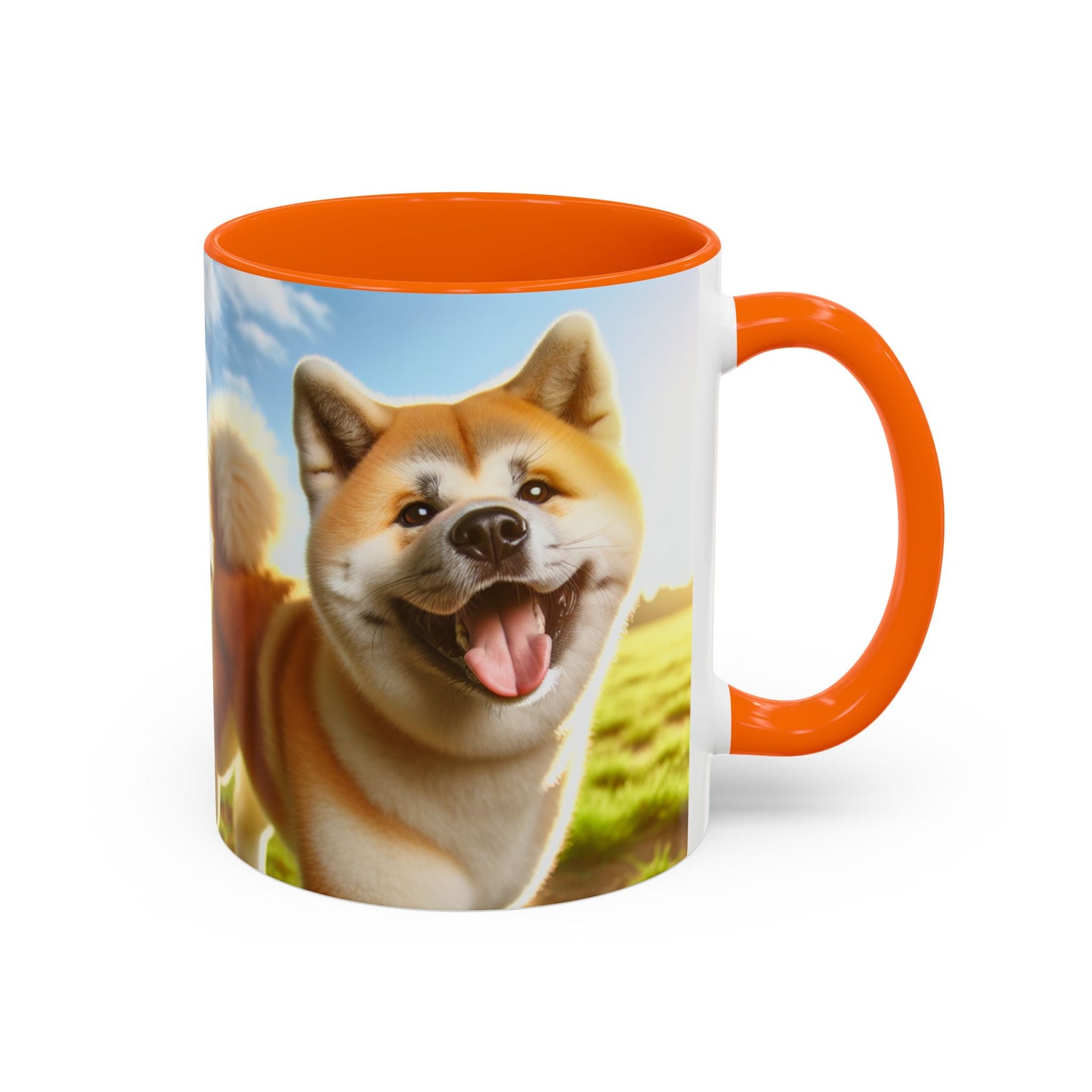 Akita Accent Coffee Mug - Perfect Gift for Dog Lovers