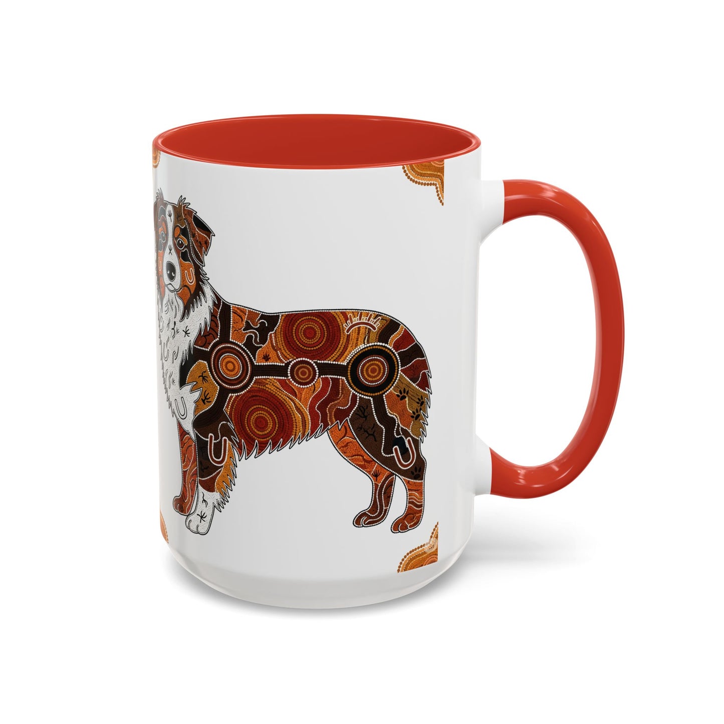 Australian Shepherd Accent Coffee Mug - Perfect Gift for Dog Lovers