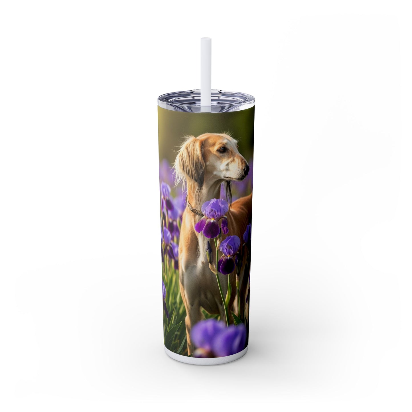 Saluki Tumbler with Straw, 20oz