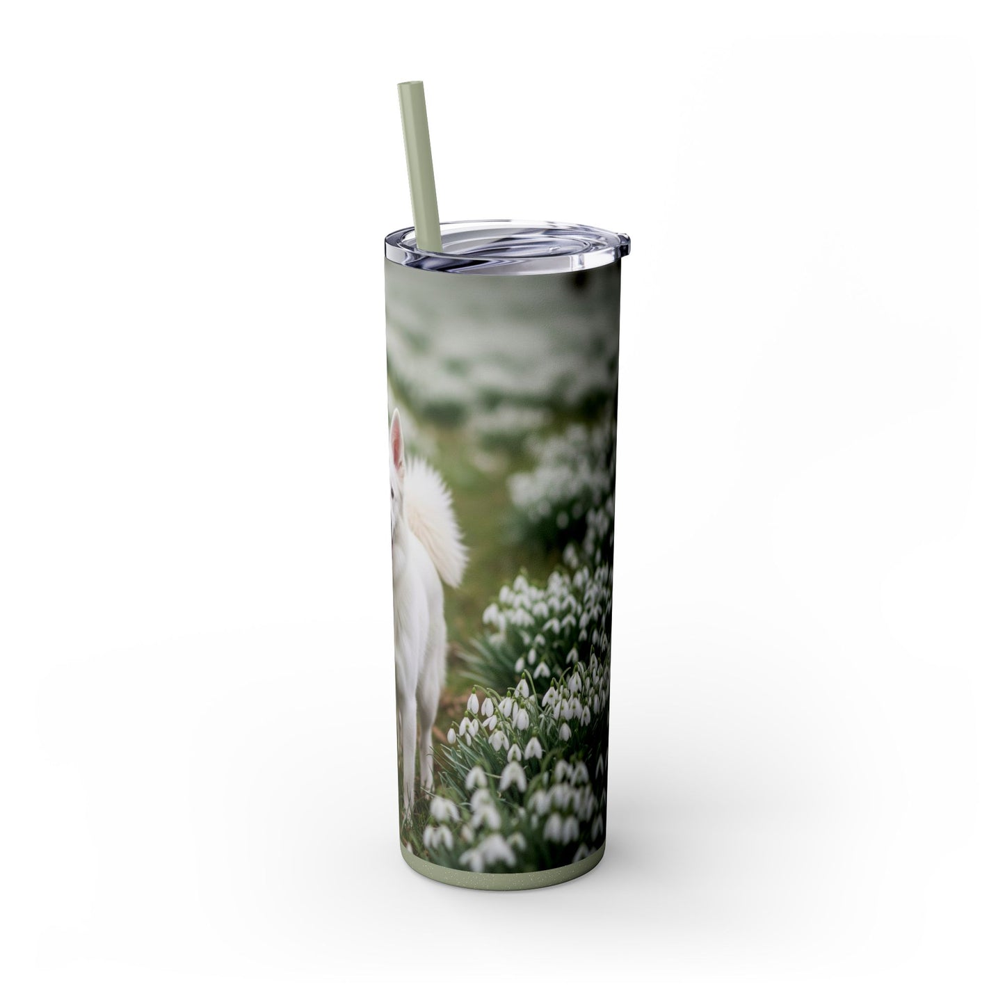 Volpino Italiano Tumbler with Straw, 20oz