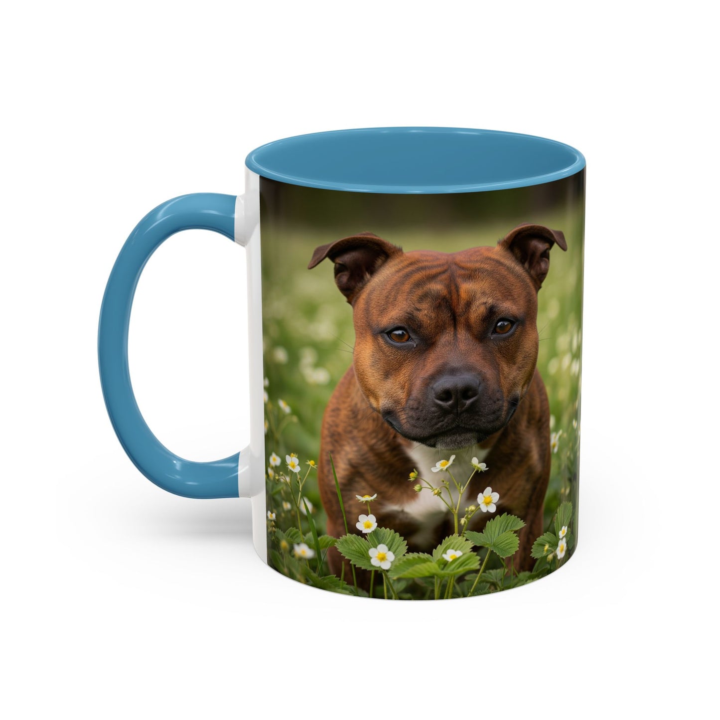 Staffordshire Bull Terrier Accent Coffee Mug - Perfect Gift for Dog Lovers
