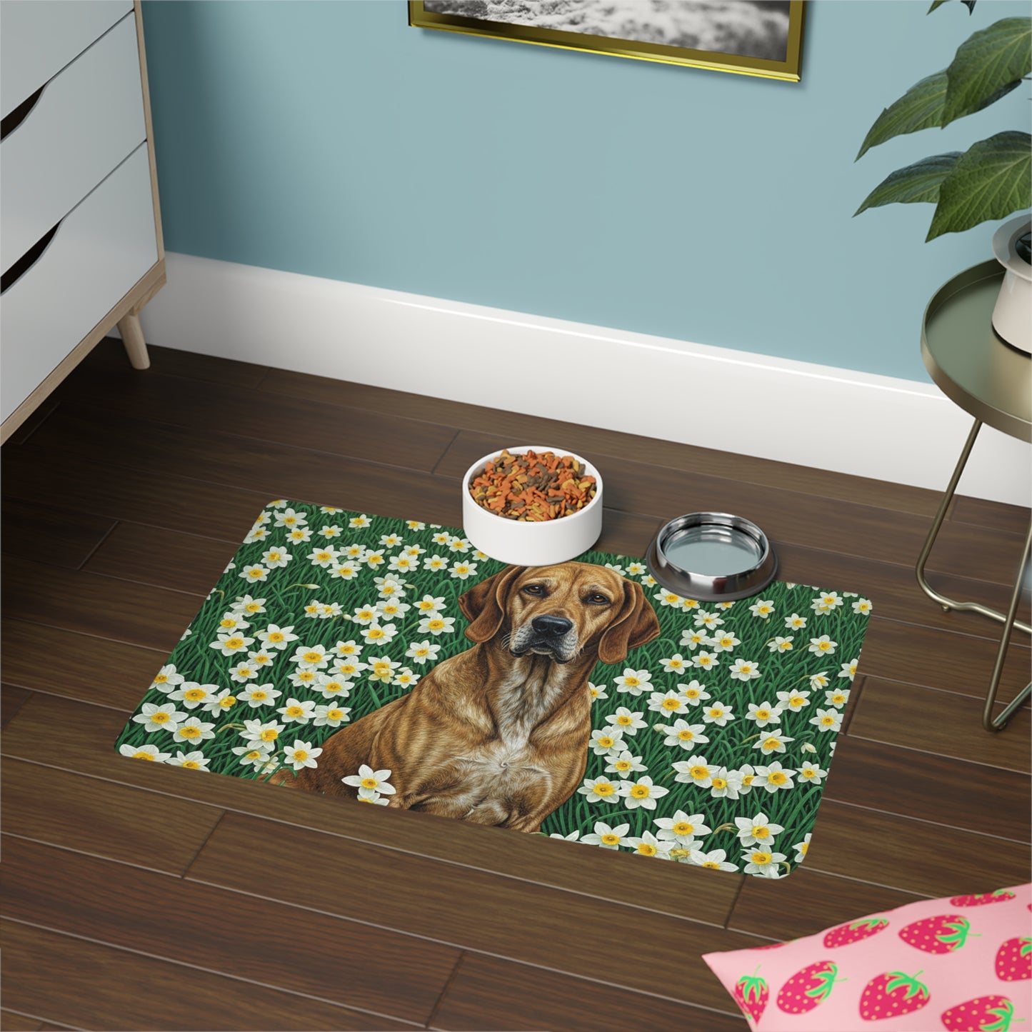 Pet Food Mat (12x18) - Porcelaine