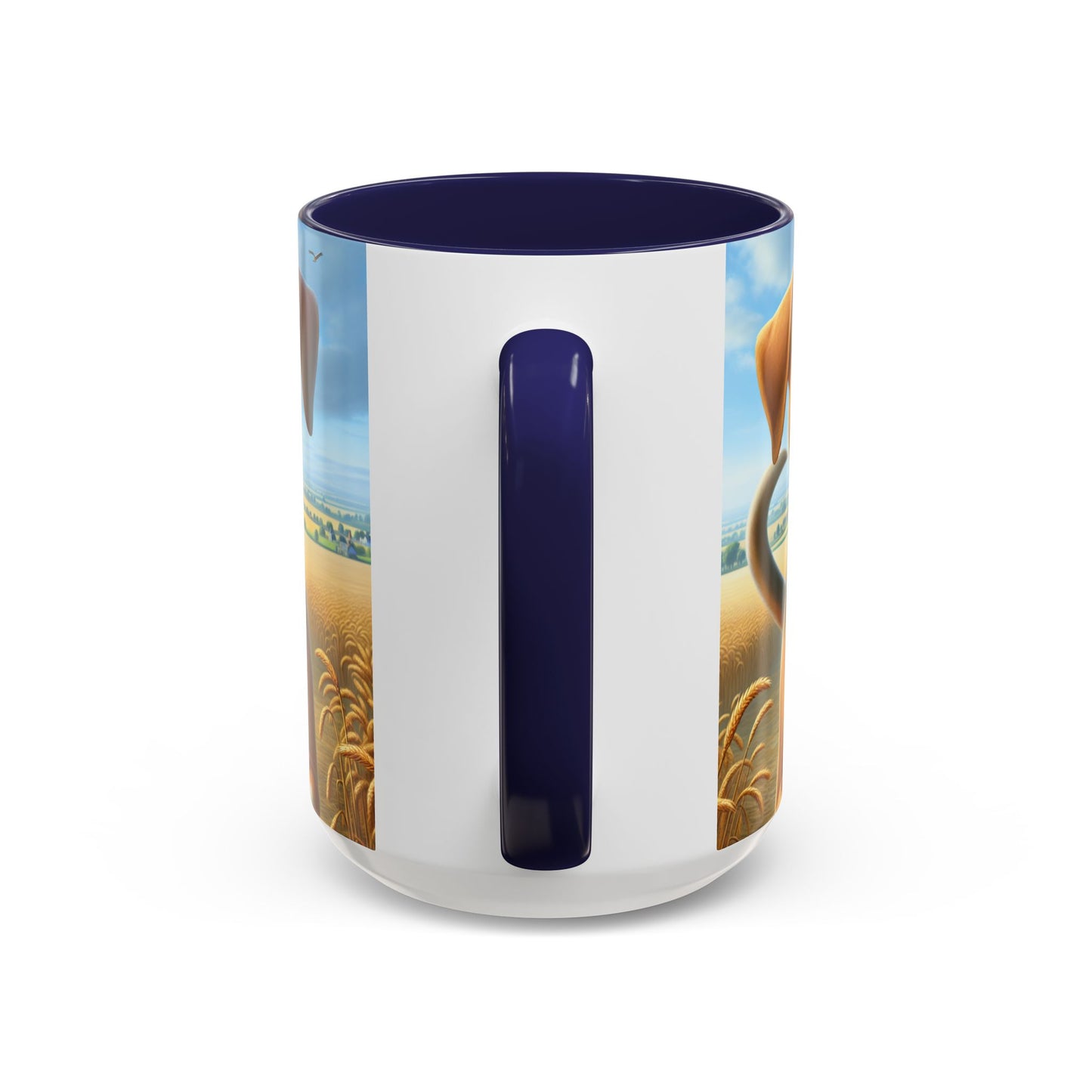 Banjara Hound Accent Coffee Mug - Perfect Gift for Dog Lovers