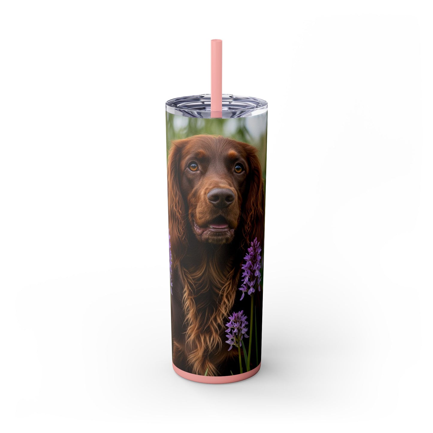 Pont-Audemer Spaniel Tumbler with Straw, 20oz