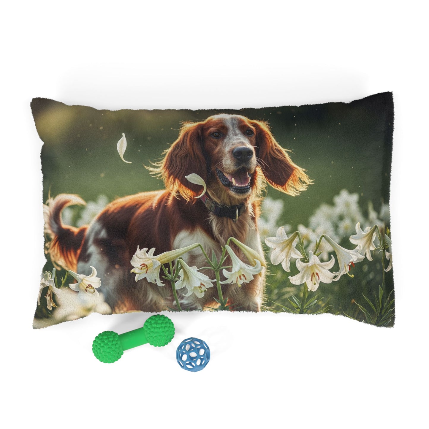 Irish Red and White Setter Pet Bed