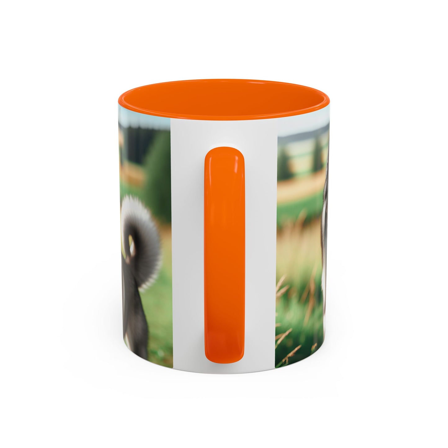 Norwegian Elkhound Accent Coffee Mug - Perfect Gift for Dog Lovers