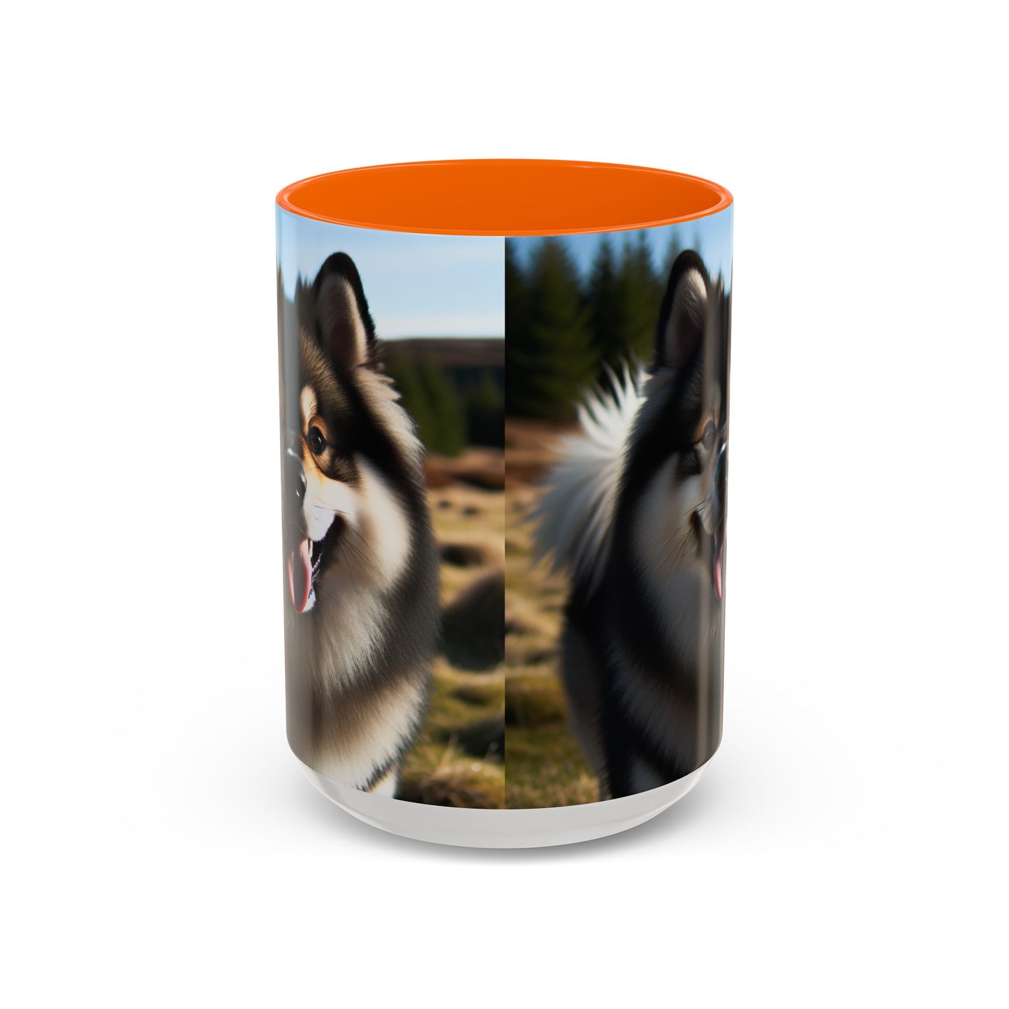 Norwegian Buhund Accent Coffee Mug - Perfect Gift for Dog Lovers