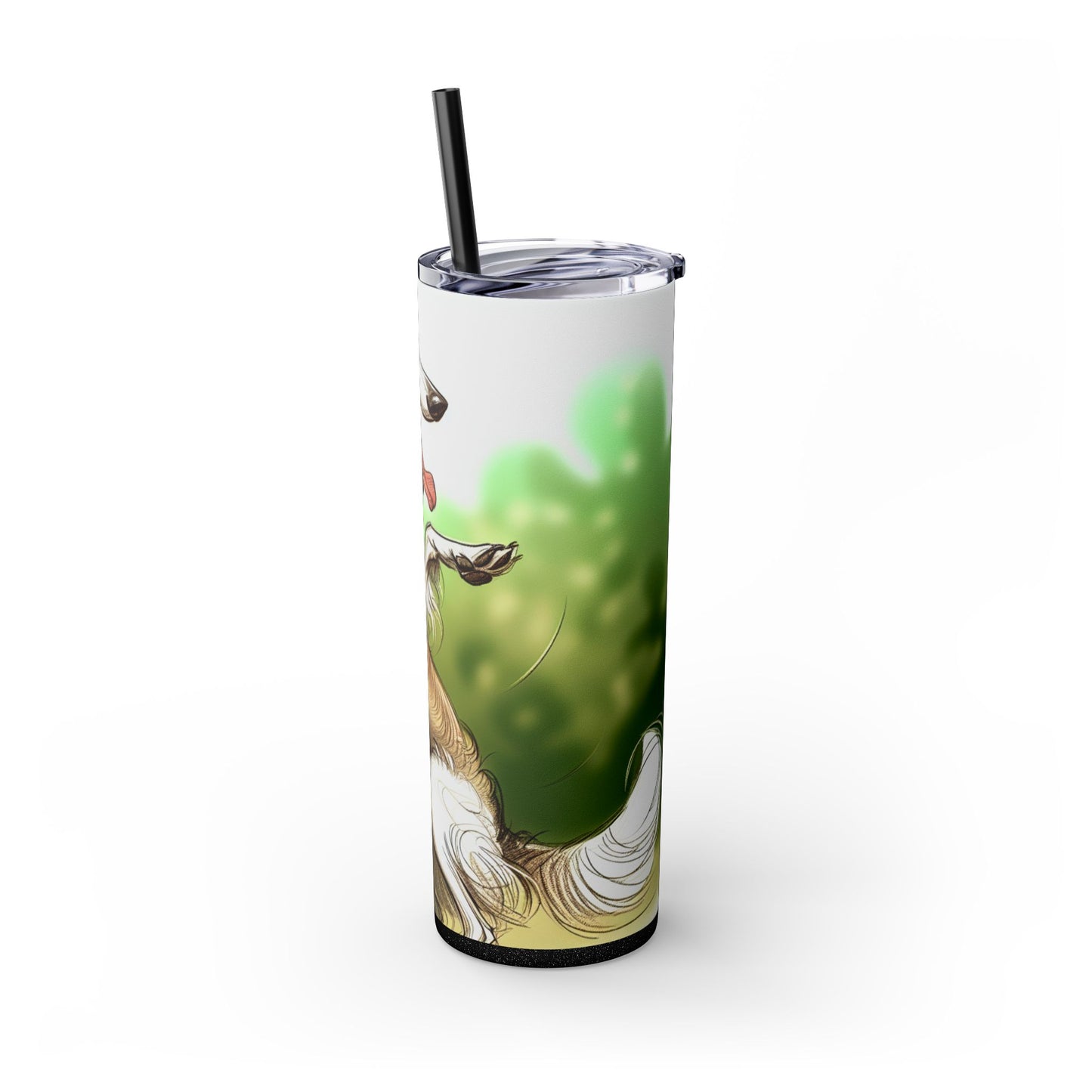 Borzoi Tumbler with Straw, 20oz