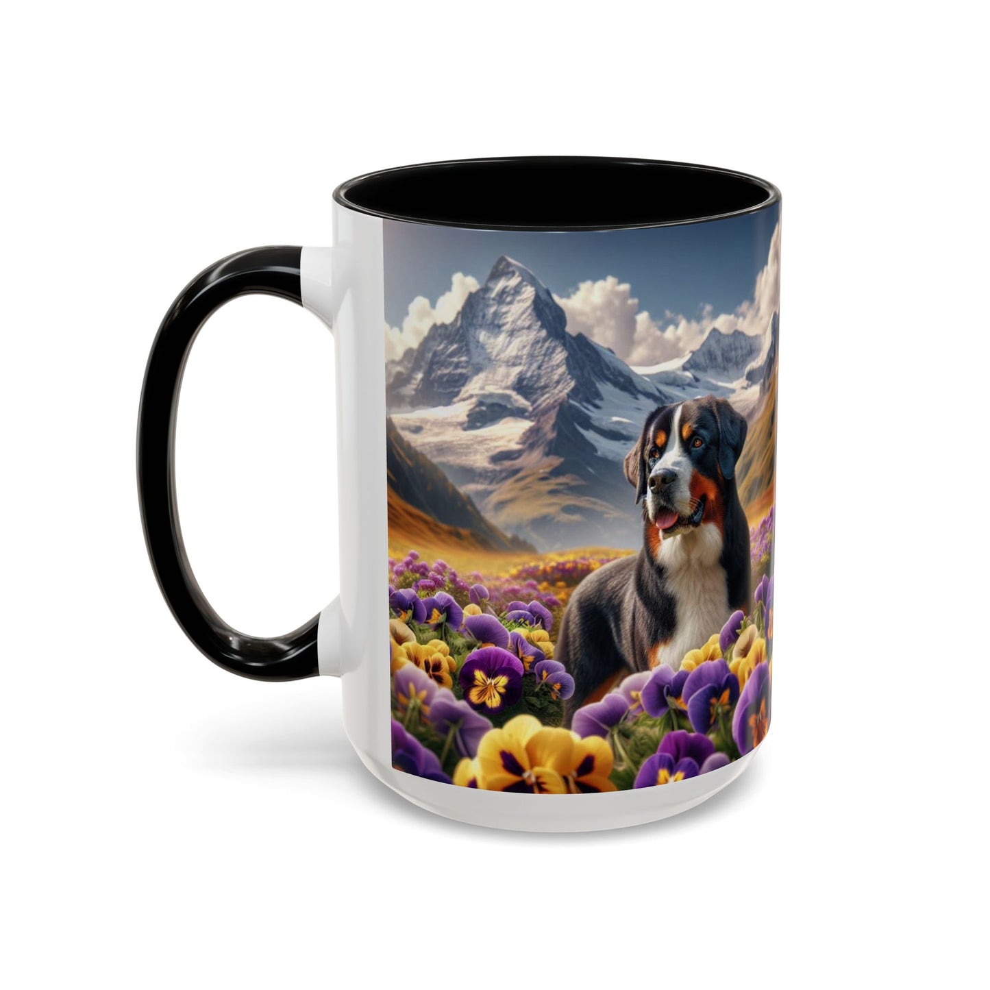Greater Swiss Mountain Dog Accent Coffee Mug - Perfect Gift for Dog Lovers