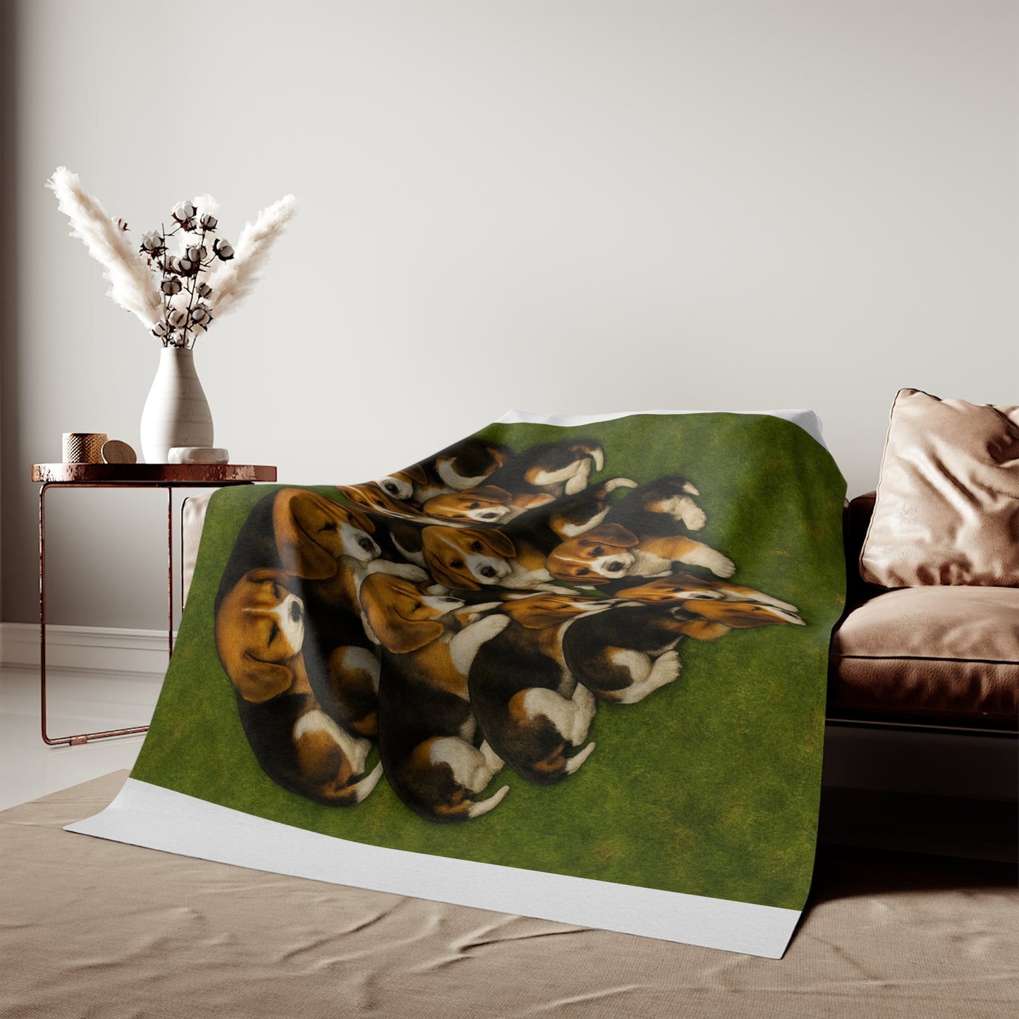 Beagle puppies Sweatshirt Blanket