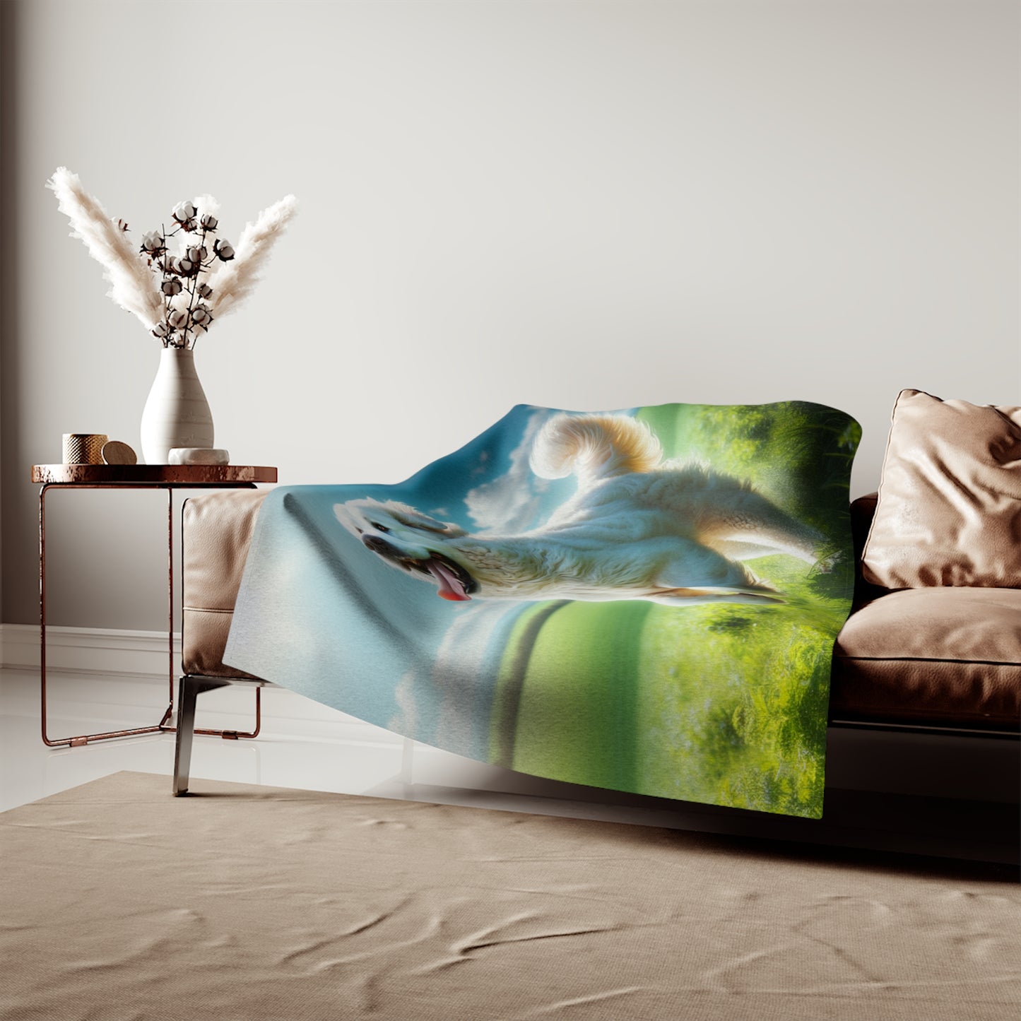 Kuvasz Sweatshirt Blanket