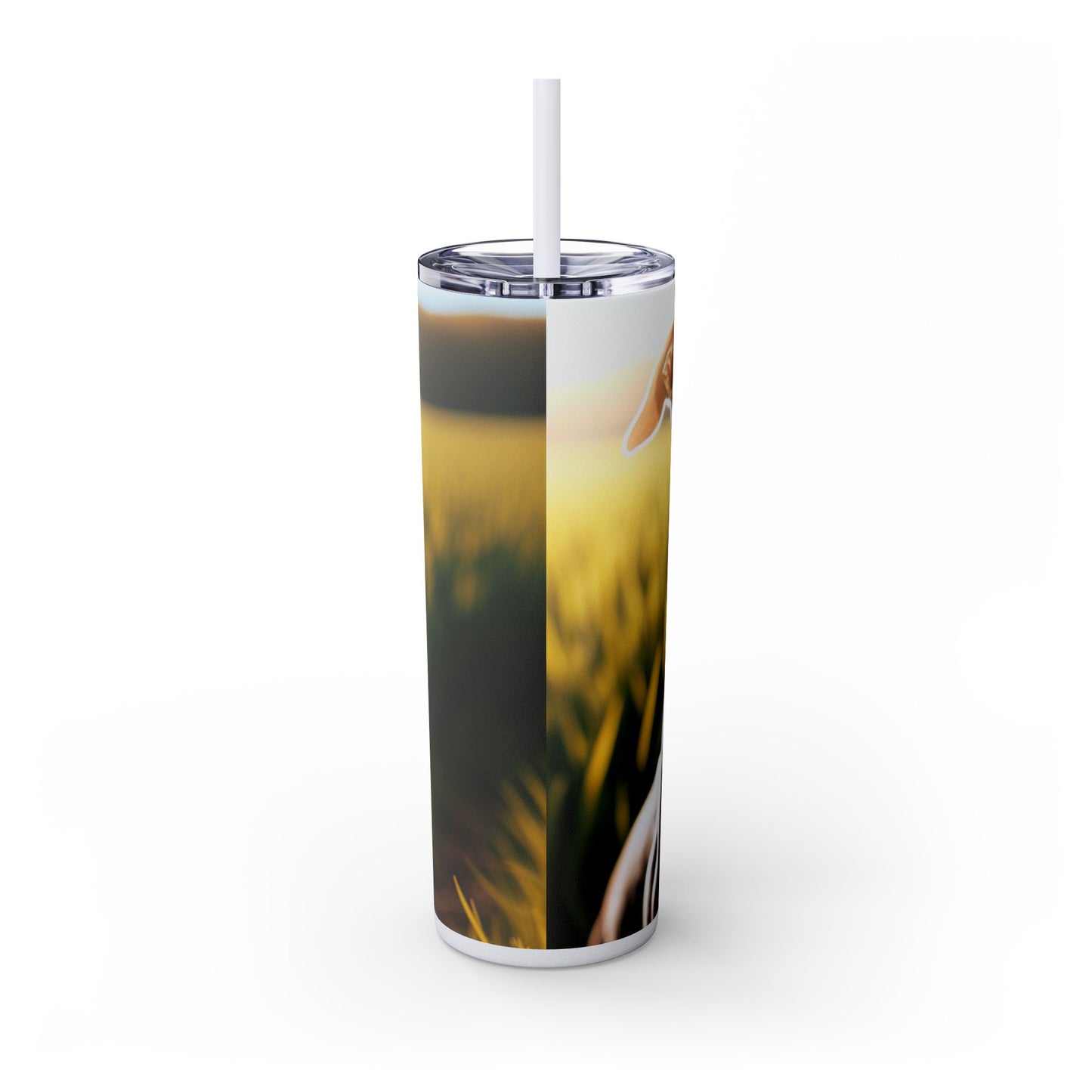 Greyhound Tumbler with Straw, 20oz