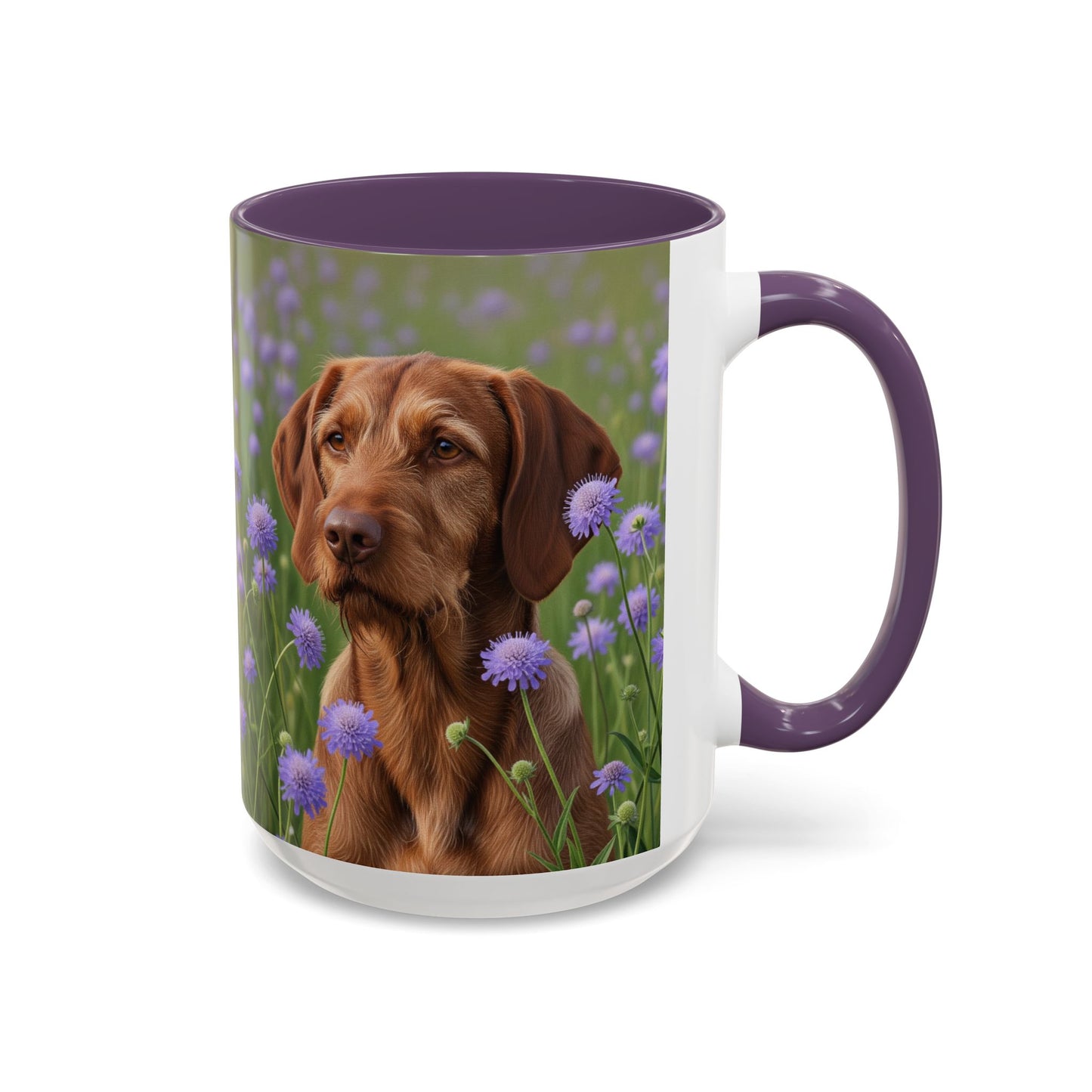 Hungarian Wirehaired Vizsla Accent Coffee Mug - Perfect Gift for Dog Lovers