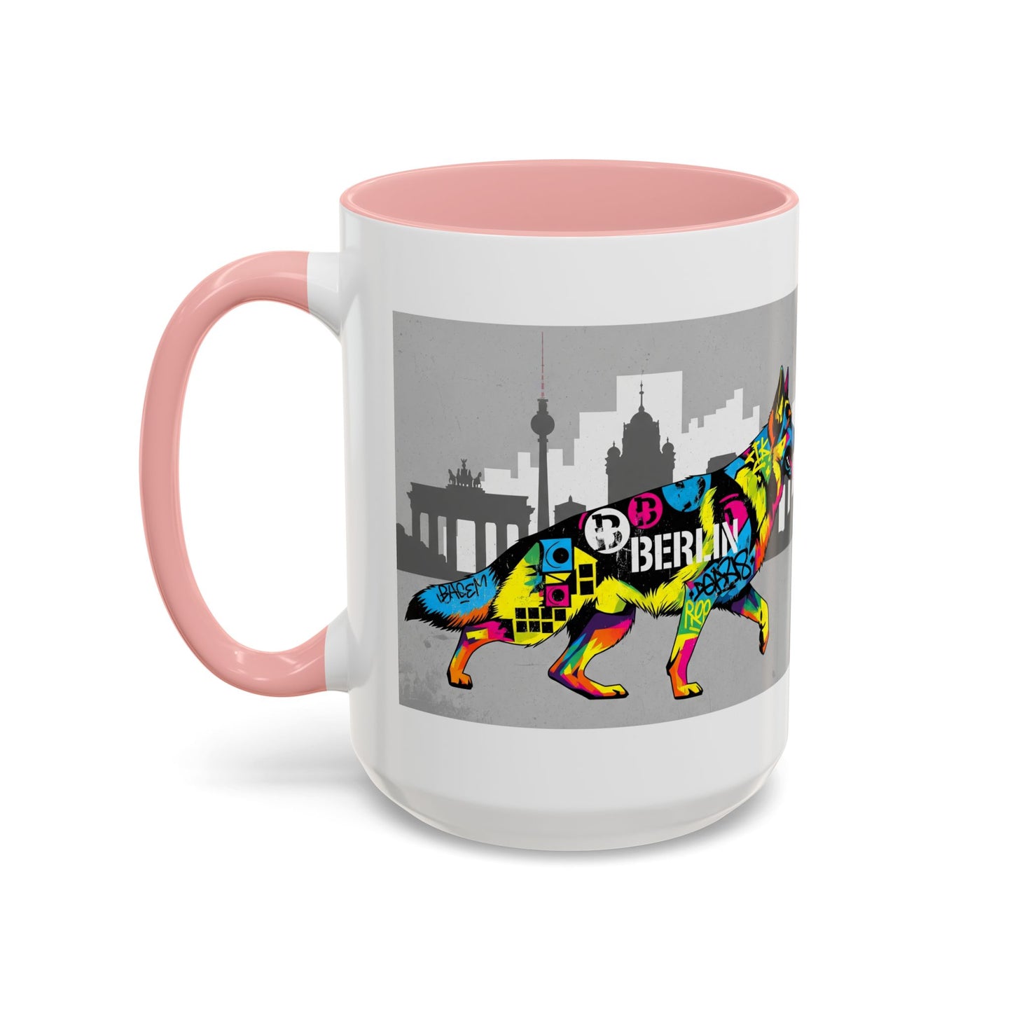 German Shepherd Accent Coffee Mug - Perfect Gift for Dog Lovers
