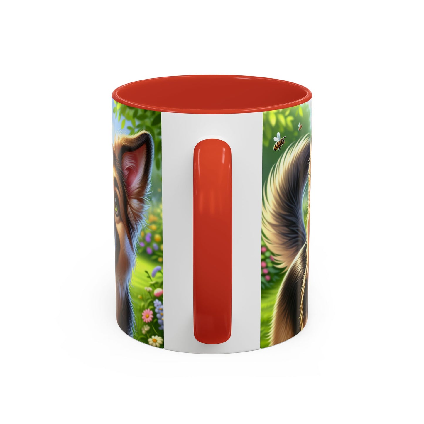 German Shepherd Accent Coffee Mug - Perfect Gift for Dog Lovers