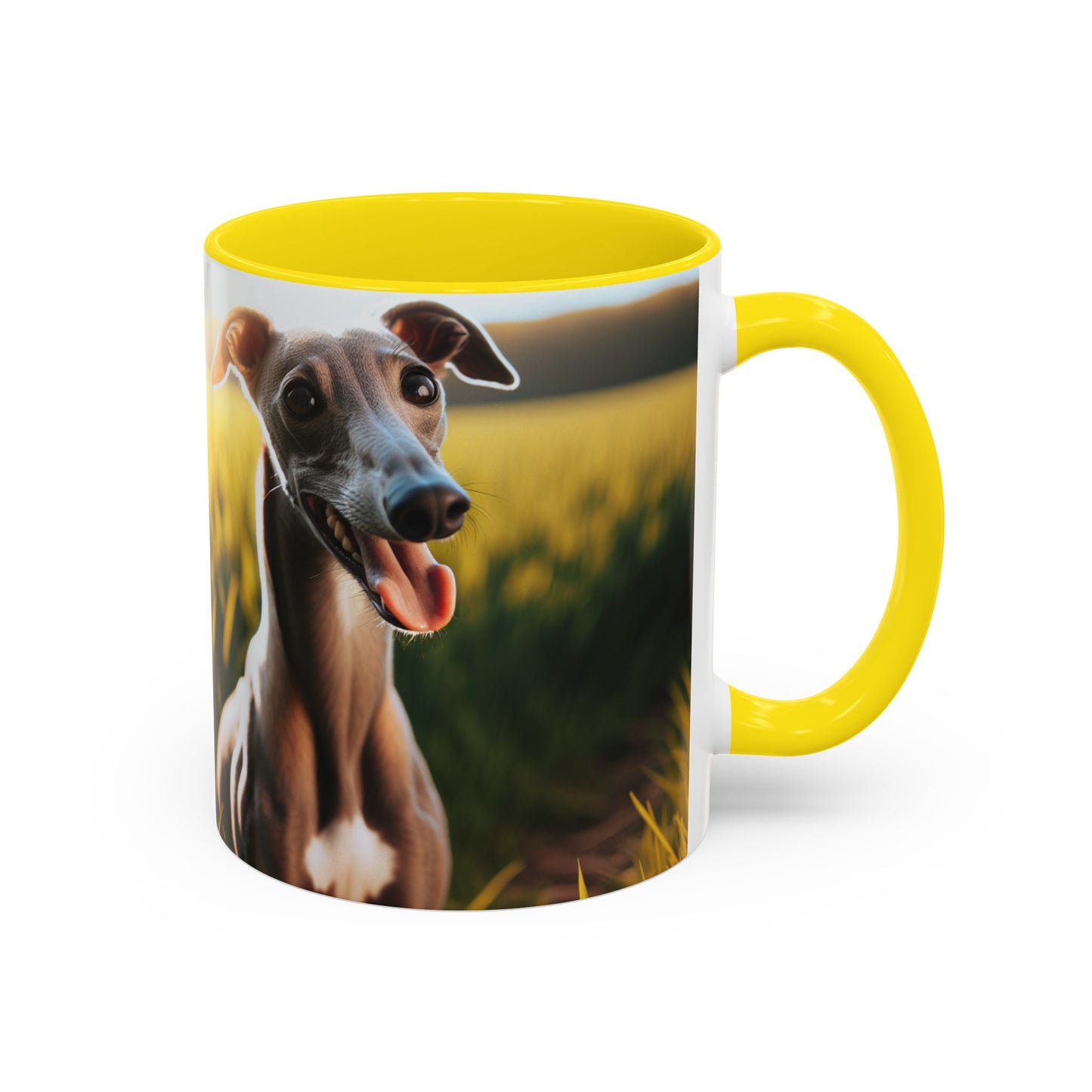 Greyhound Accent Coffee Mug - Perfect Gift for Dog Lovers