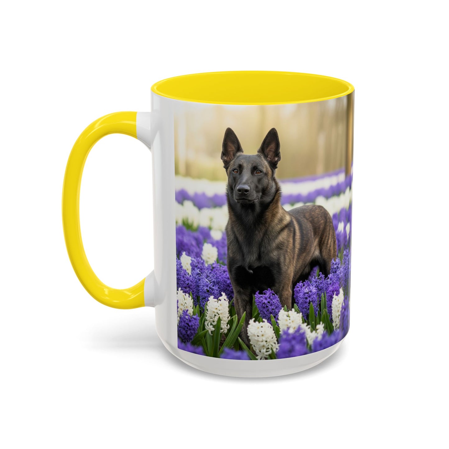 Dutch Shepherd Dog Accent Coffee Mug - Perfect Gift for Dog Lovers