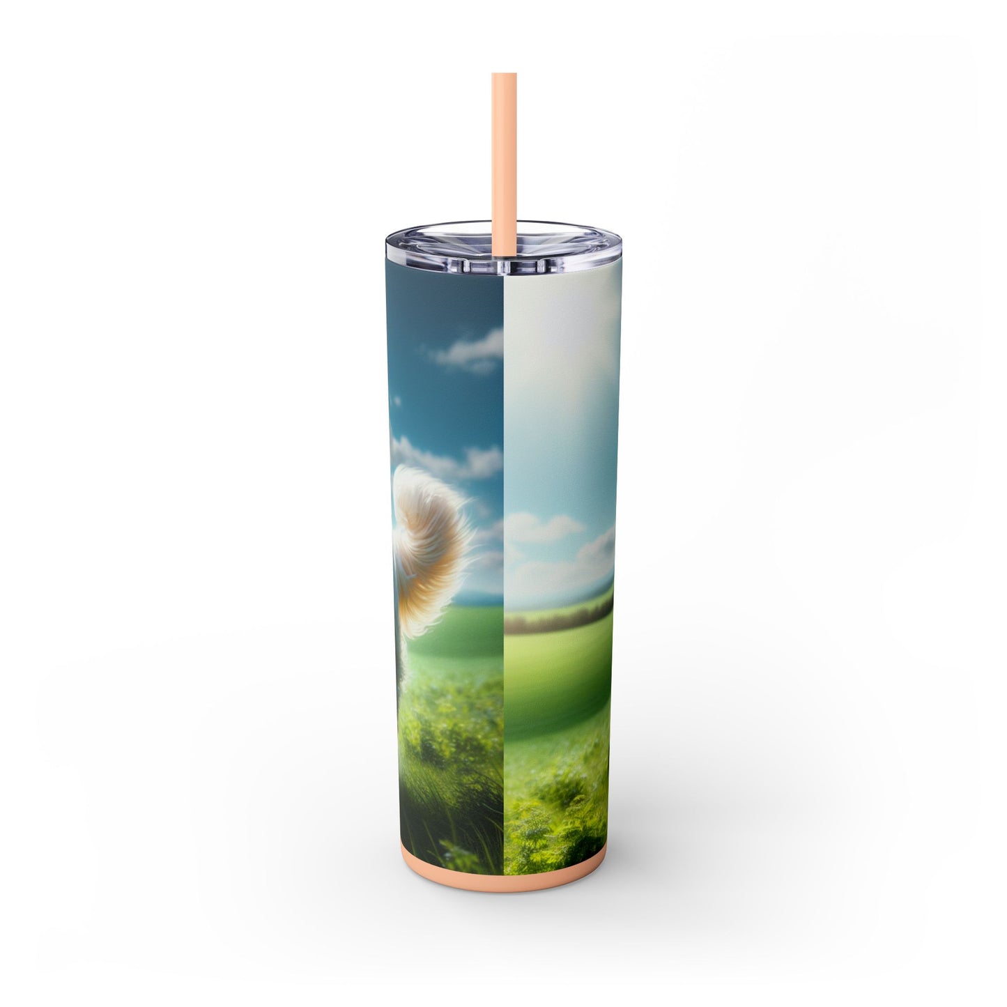 Kuvasz Tumbler with Straw, 20oz