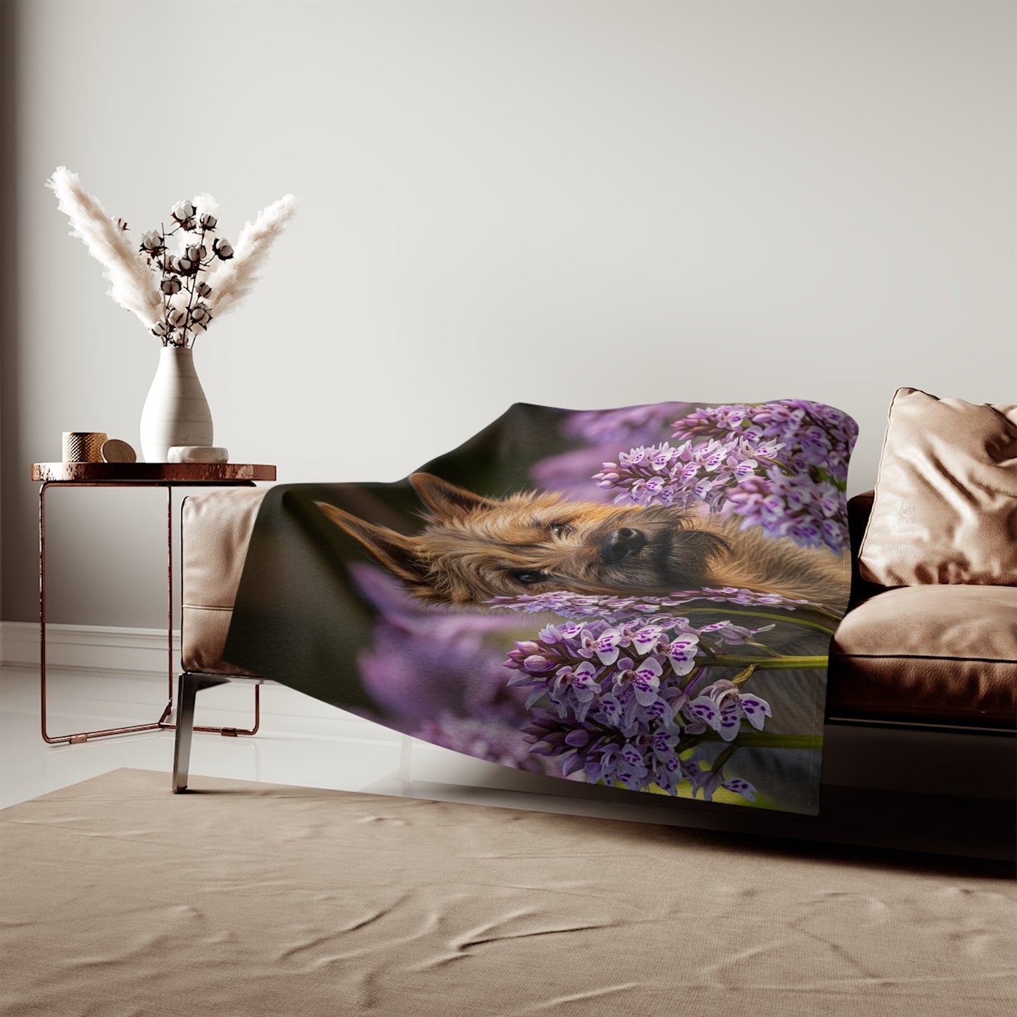 Cairn Terrier Sweatshirt Blanket