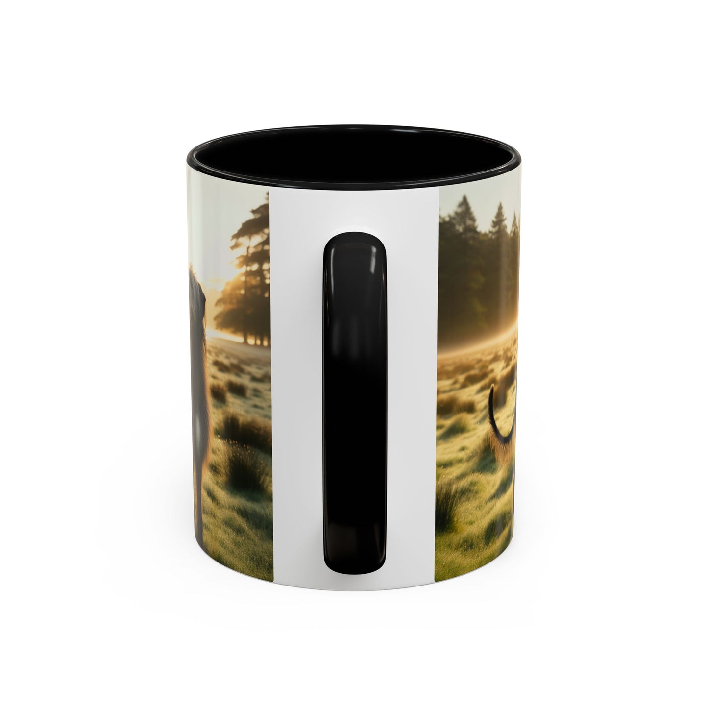 Scottish Deerhound Accent Coffee Mug - Perfect Gift for Dog Lovers
