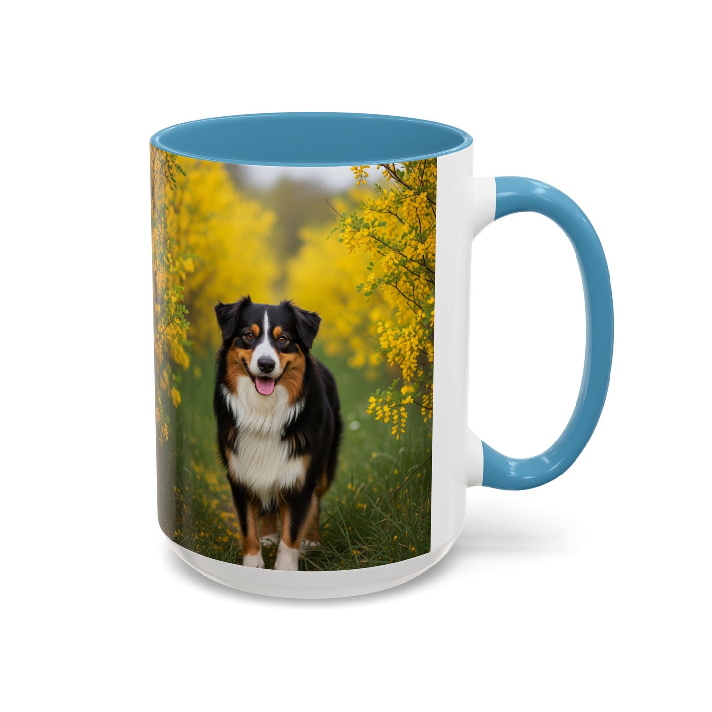 Australian Shepherd Accent Coffee Mug - Perfect Gift for Dog Lovers