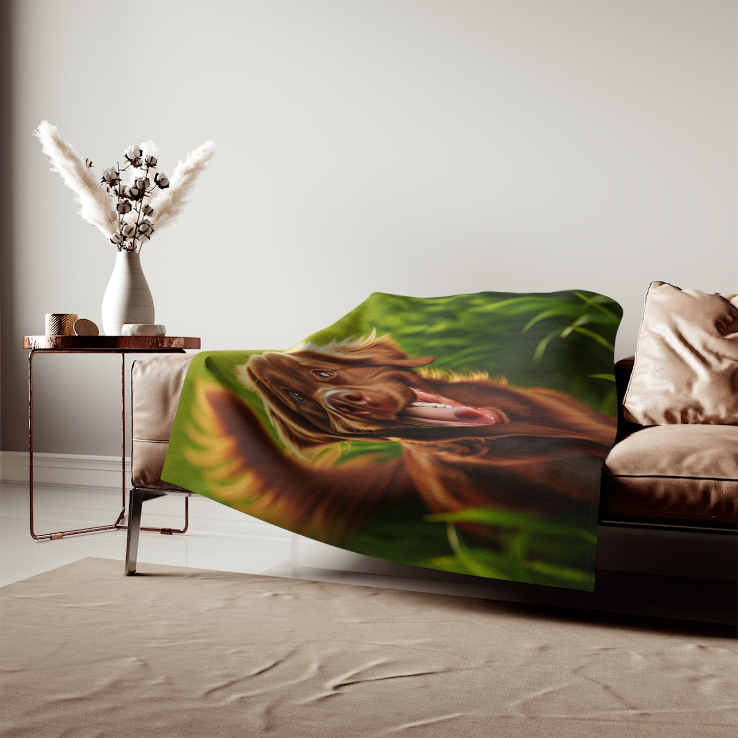 Chesapeake Bay Retriever Sweatshirt Blanket