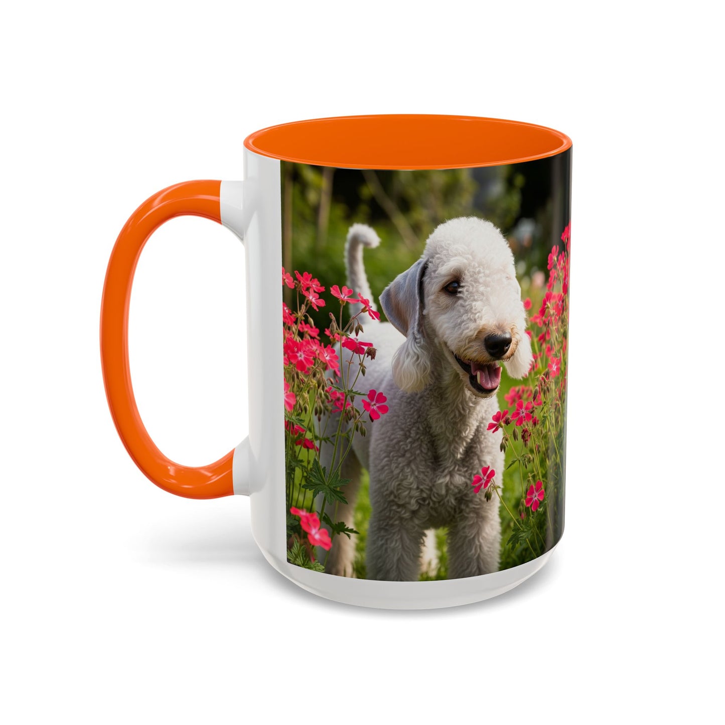 Bedlington Terrier Accent Coffee Mug - Perfect Gift for Dog Lovers