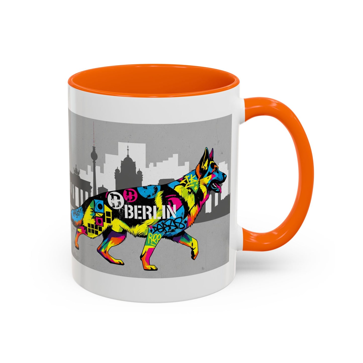German Shepherd Accent Coffee Mug - Perfect Gift for Dog Lovers