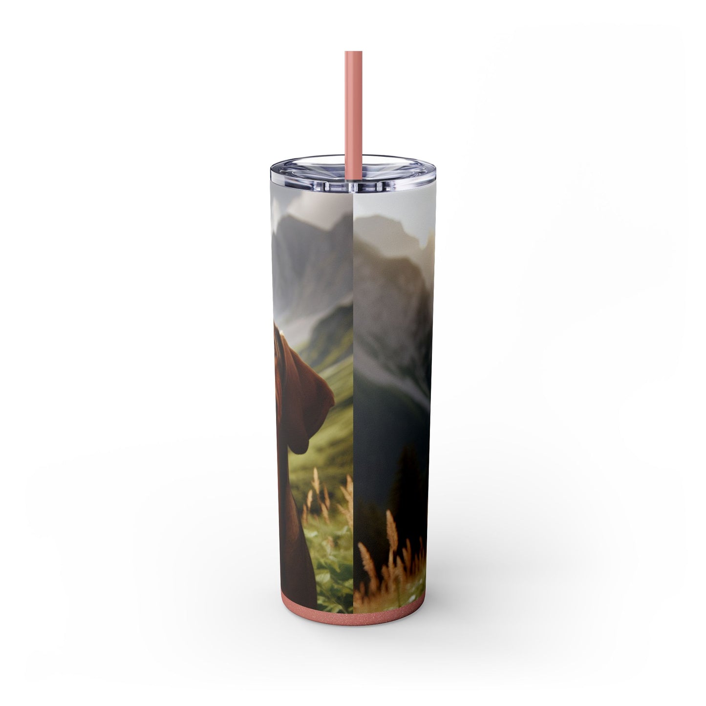 Bavarian Mountain Scent Hound Tumbler with Straw, 20oz