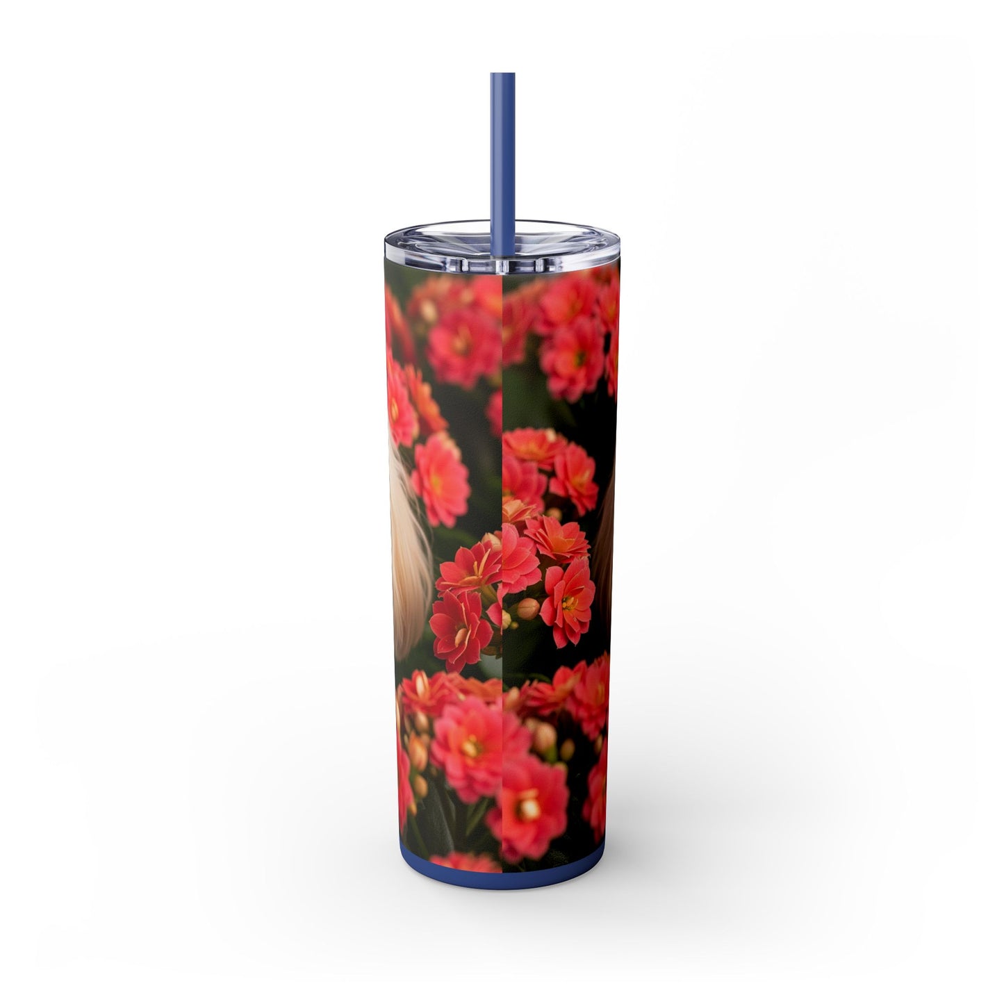 Miniature Poodle Tumbler with Straw, 20oz