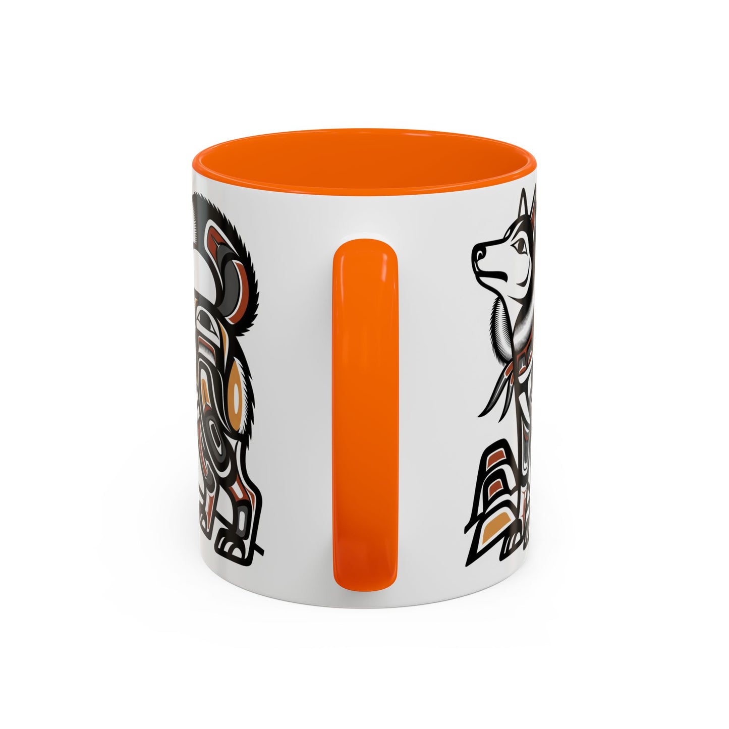 Siberian Husky Accent Coffee Mug - Perfect Gift for Dog Lovers