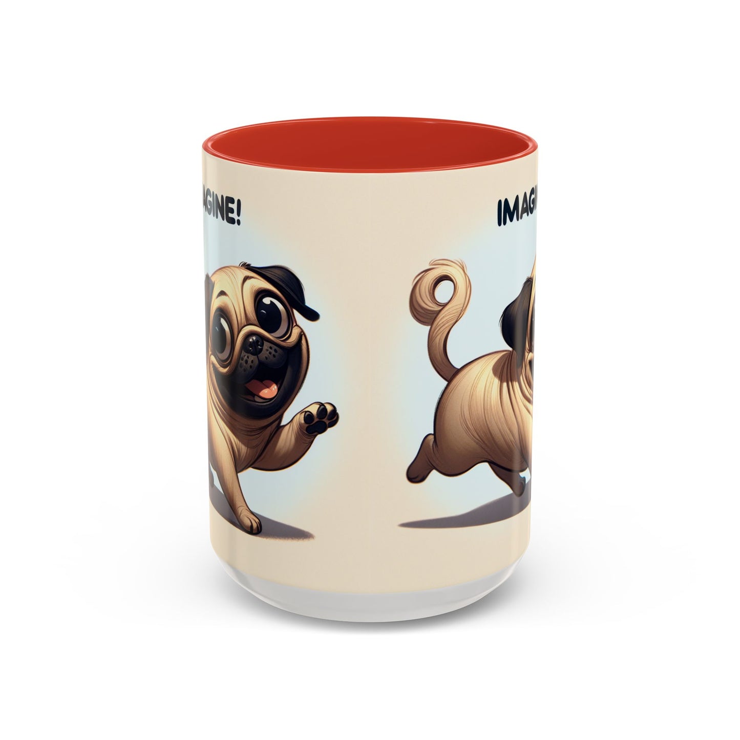 Pug Accent Coffee Mug - Perfect Gift for Dog Lovers