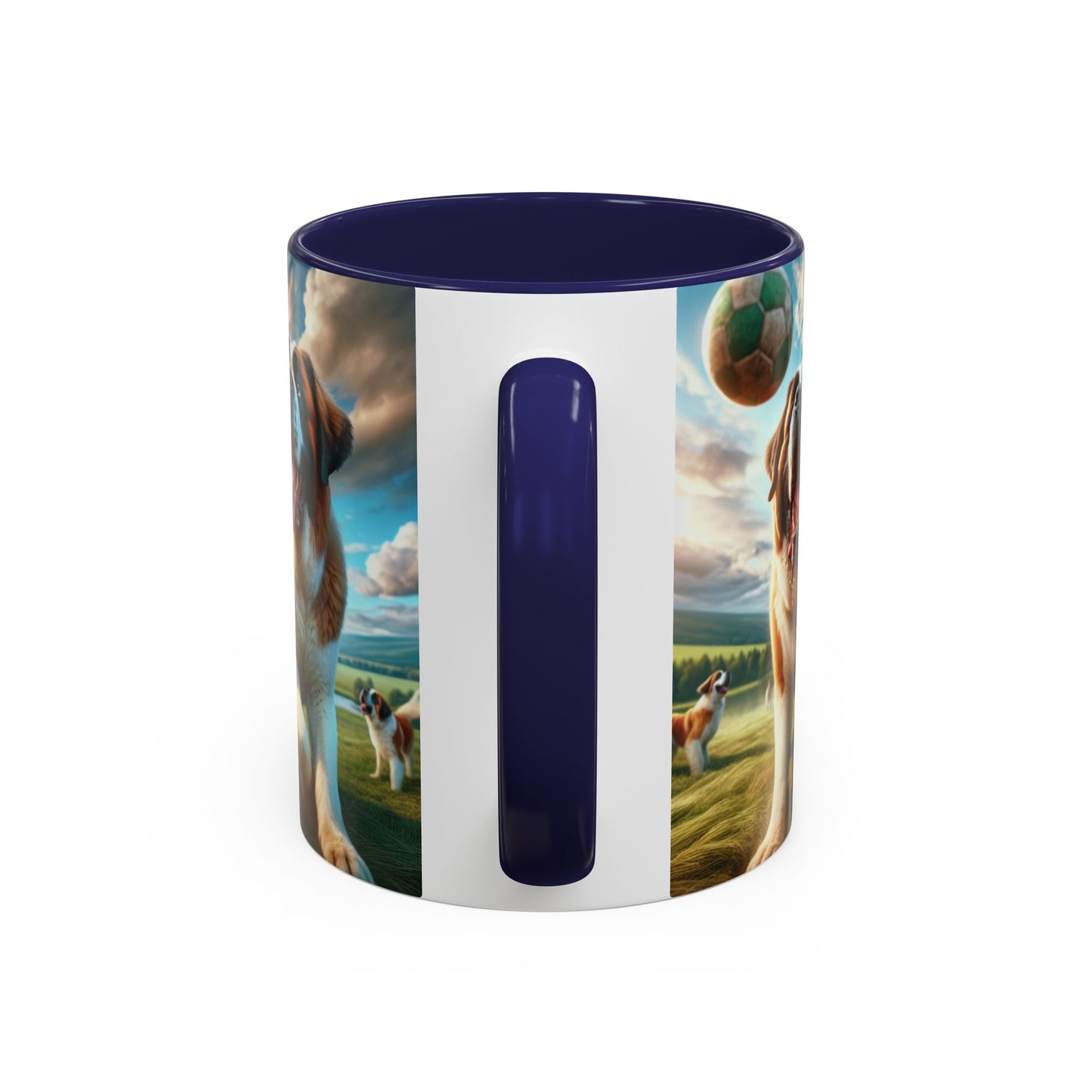 Saint Bernard Accent Coffee Mug - Perfect Gift for Dog Lovers