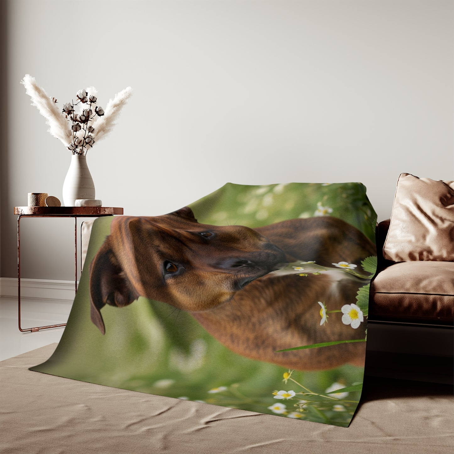 Staffordshire Bull Terrier Sweatshirt Blanket